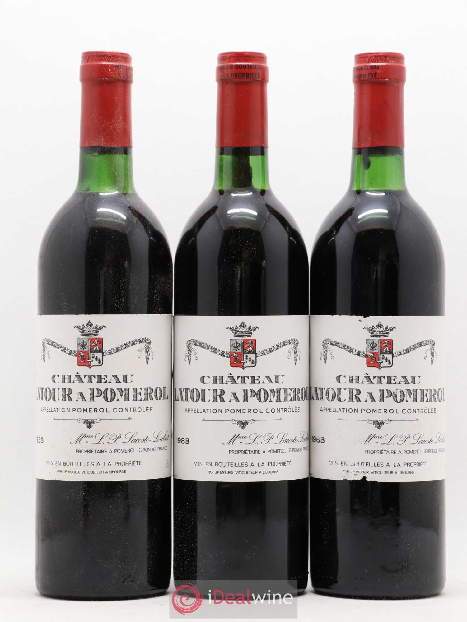 Château Latour à Pomerol 1983 - Lot de 12 bouteilles - 4