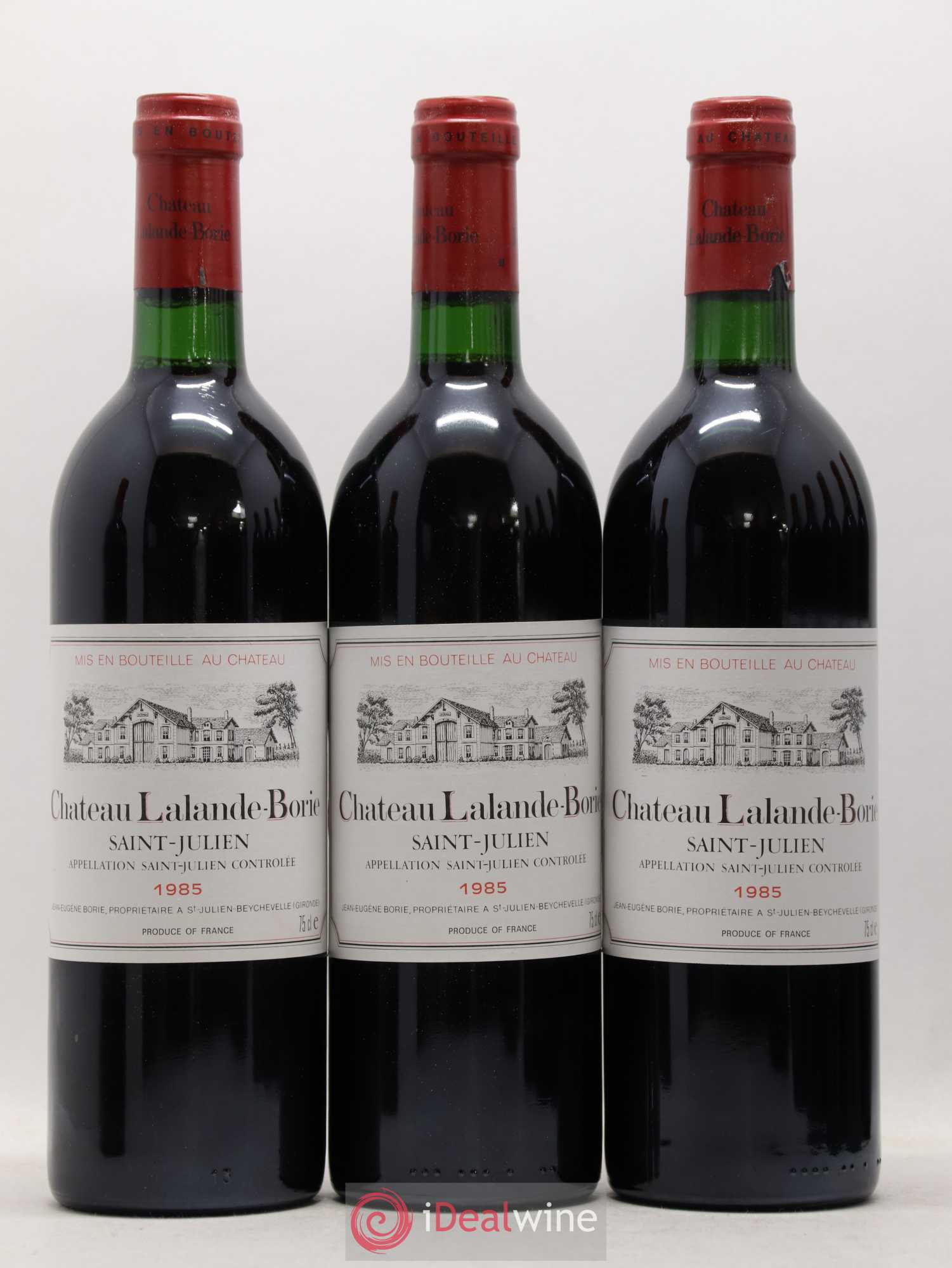 Château Lalande Borie 1985 - Lot de 12 bouteilles - 2