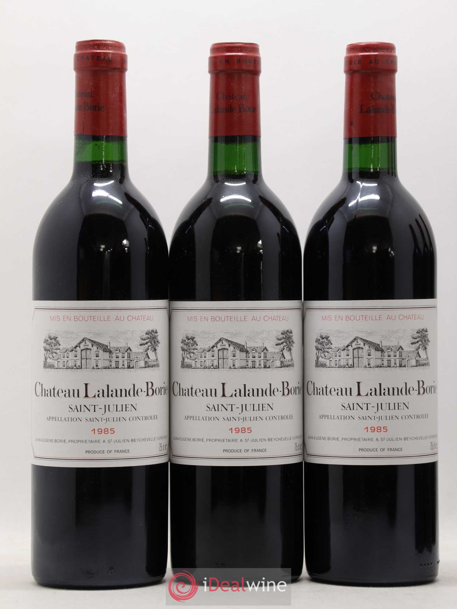 Château Lalande Borie 1985 - Lot de 12 bouteilles - 3