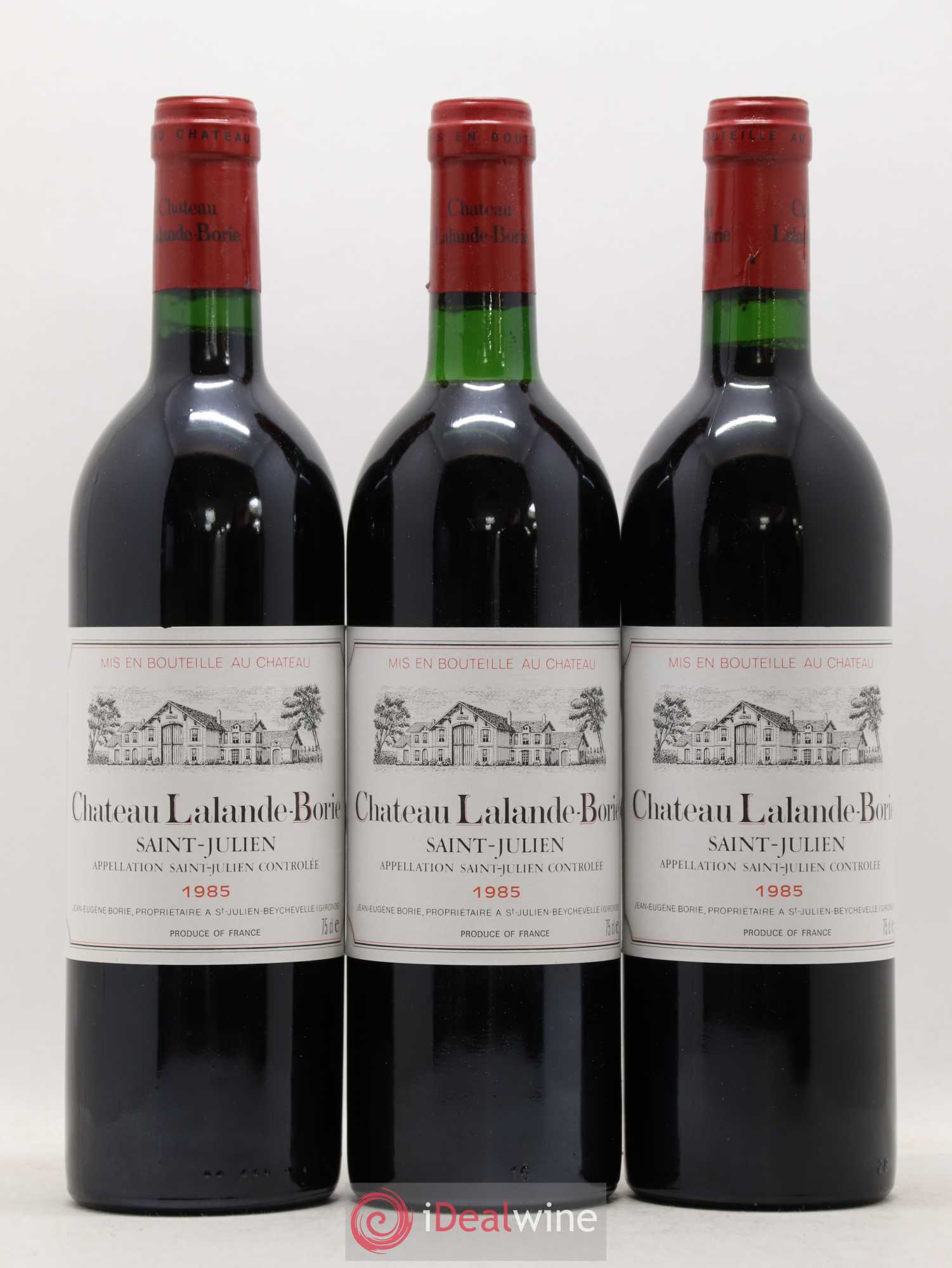 Château Lalande Borie 1985 - Lot de 12 bouteilles - 4