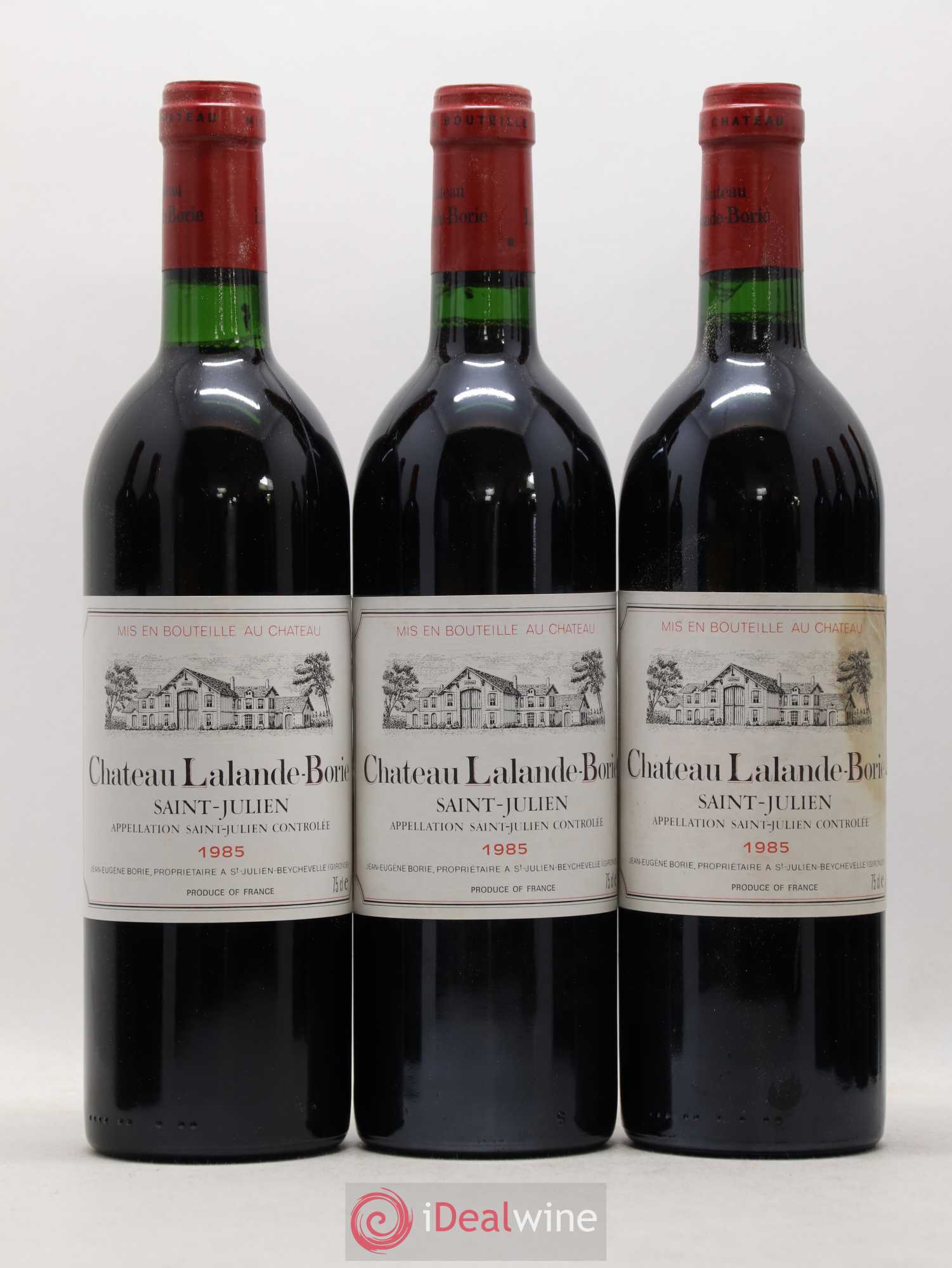 Château Lalande Borie 1985 - Lot de 12 bouteilles - 2