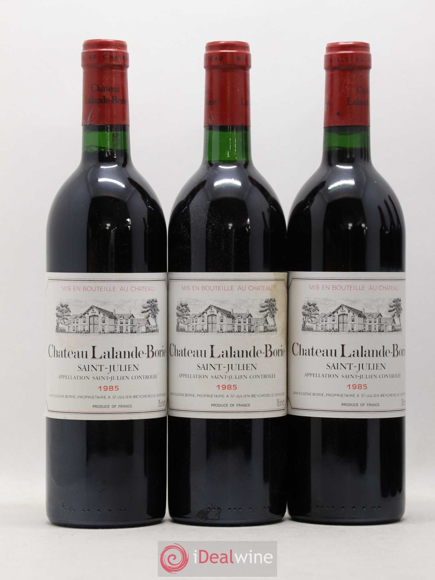 Château Lalande Borie 1985 - Lot de 12 bouteilles - 3