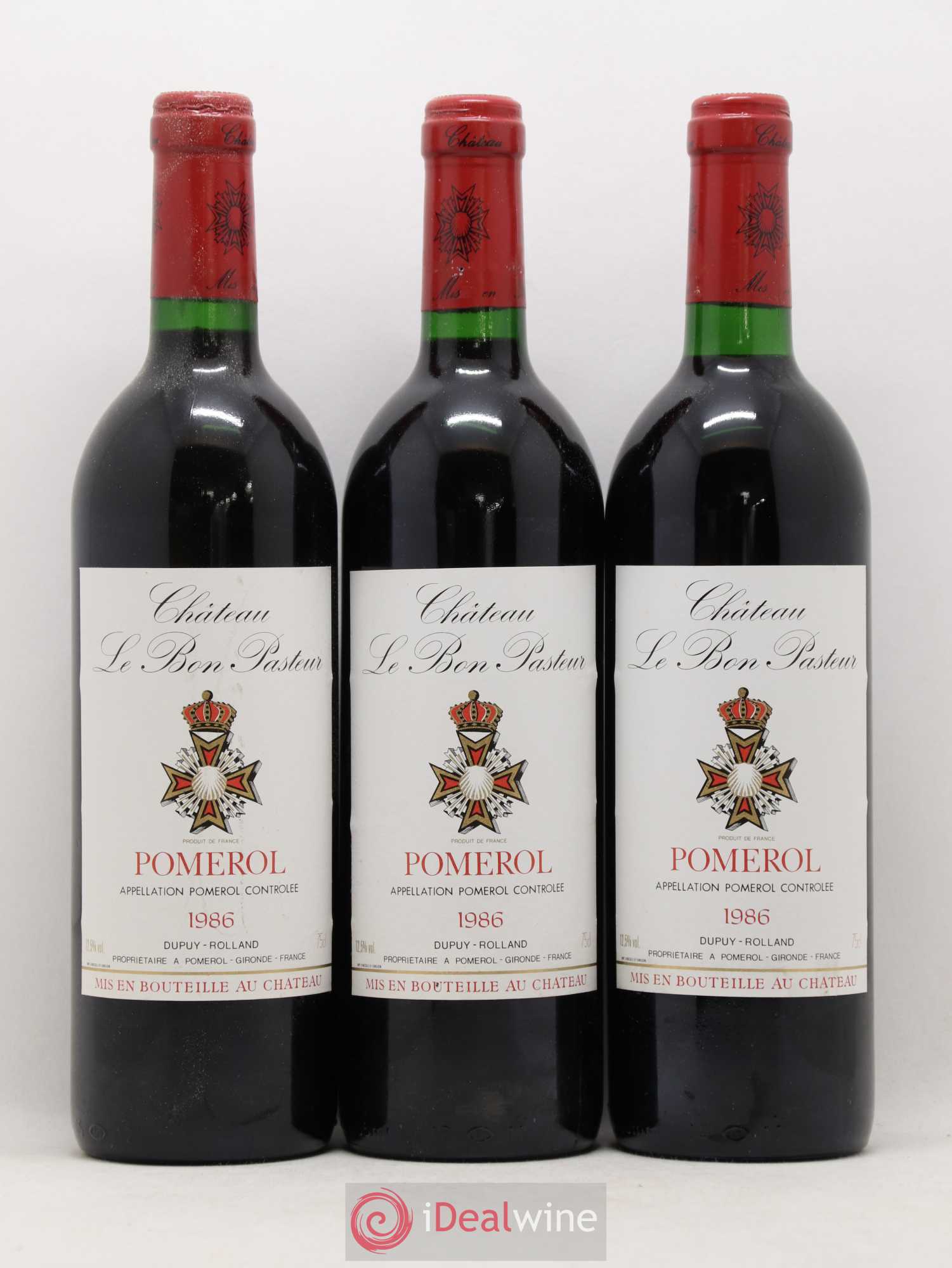Château le Bon Pasteur 1986 - Lot de 12 bouteilles - 2