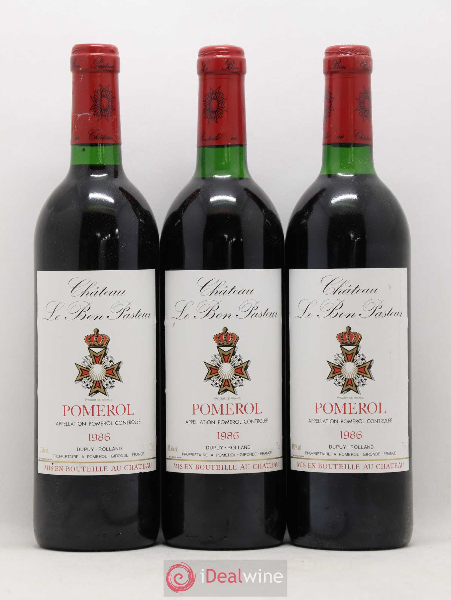 Château le Bon Pasteur 1986 - Lot de 12 bouteilles - 4