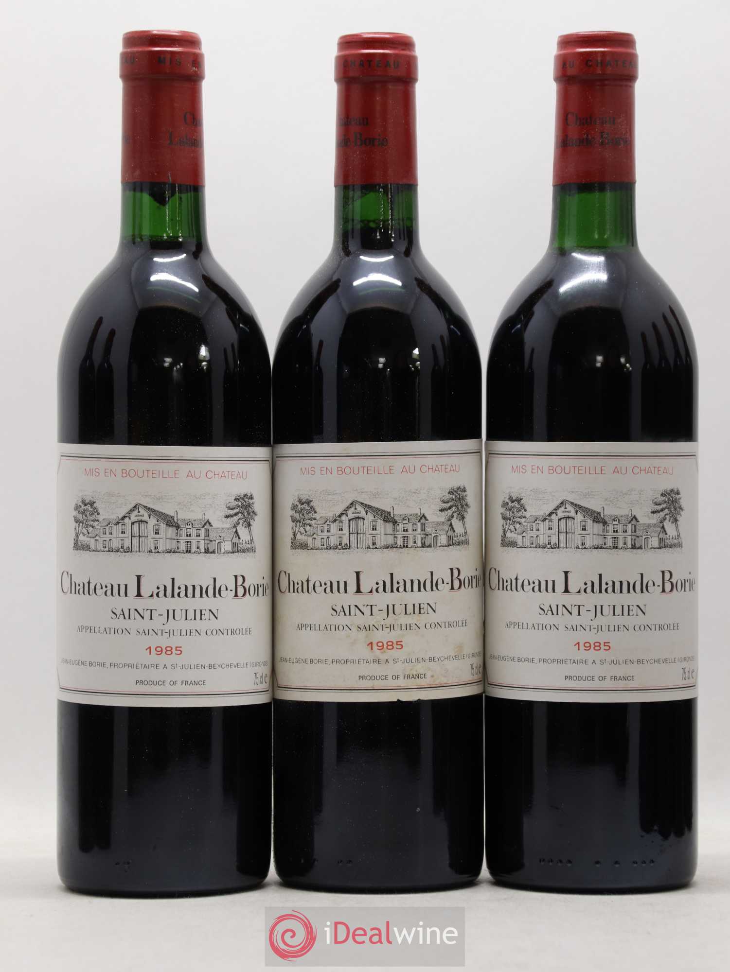 Château Lalande Borie 1985 - Lot de 12 bouteilles - 2