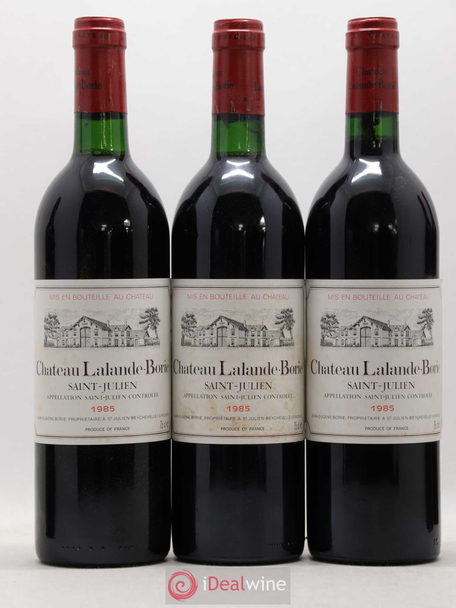 Château Lalande Borie 1985 - Lot de 12 bouteilles - 3