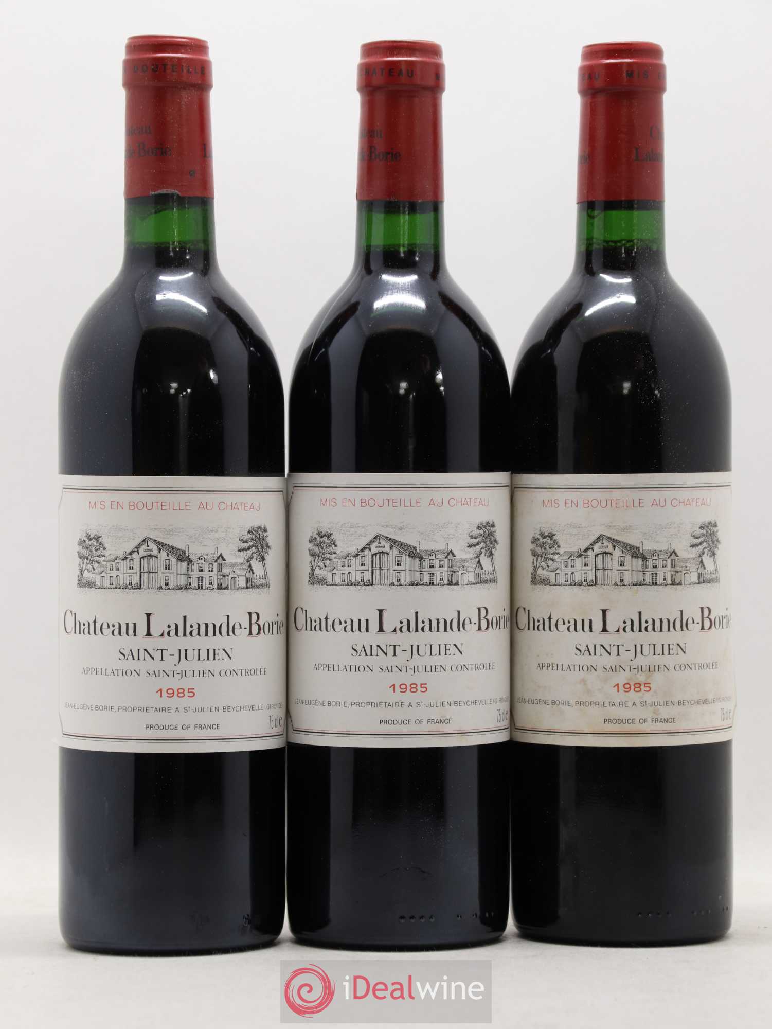 Château Lalande Borie 1985 - Lot de 12 bouteilles - 4