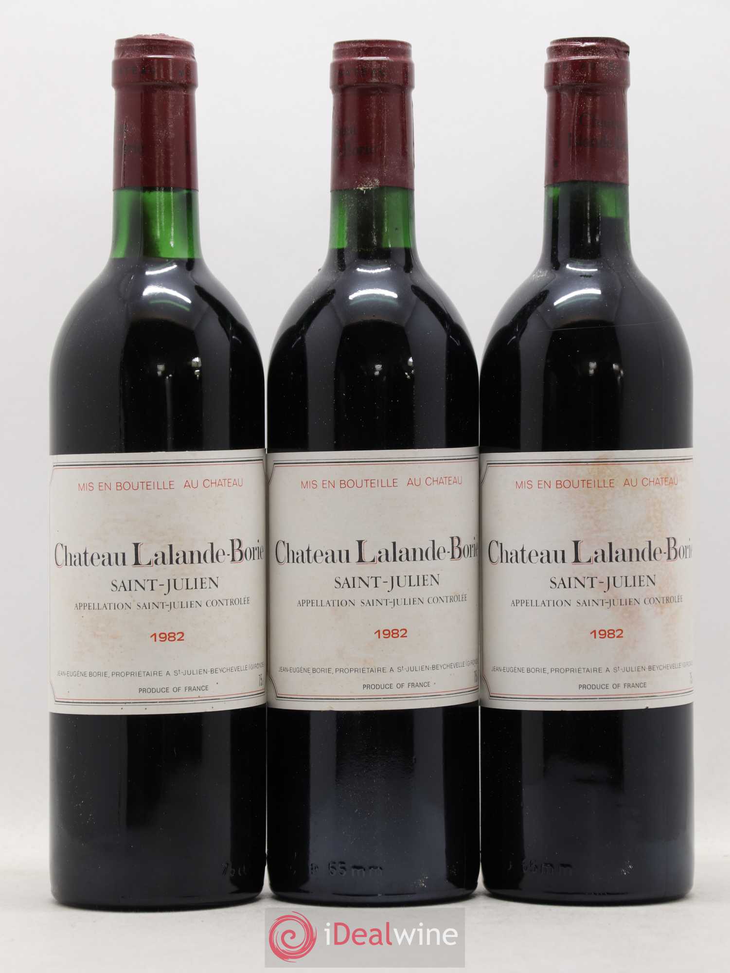 Château Lalande Borie 1982 - Lot de 12 bouteilles - 4