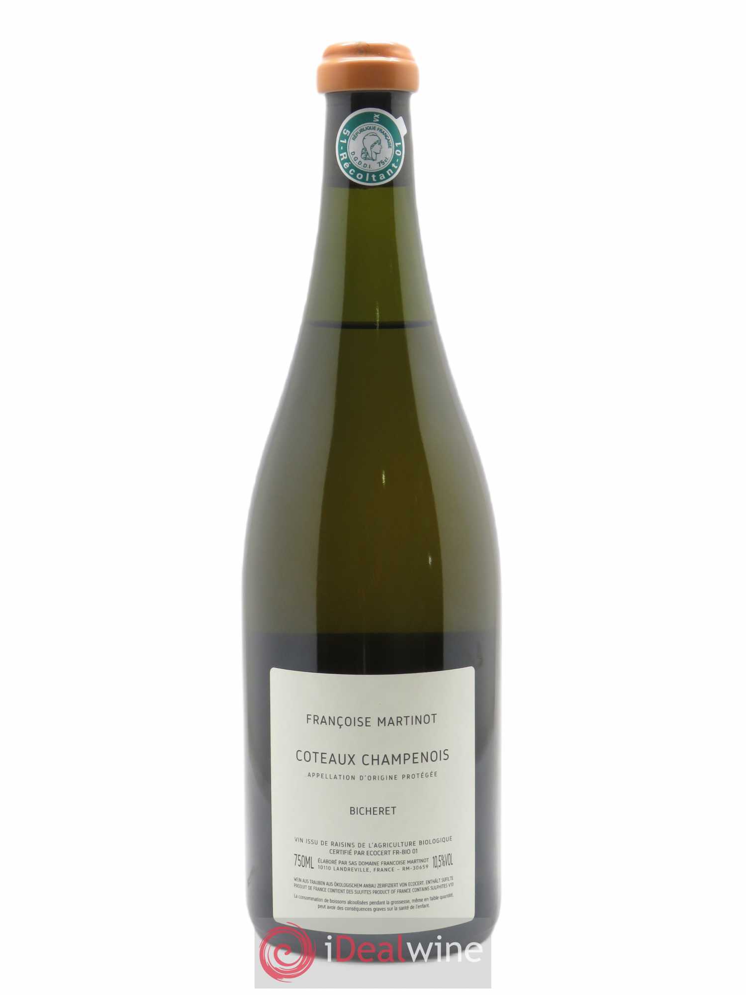 V.10 Françoise Martinot - Charles Dufour 2010 - Lot de 1 bouteille - 1