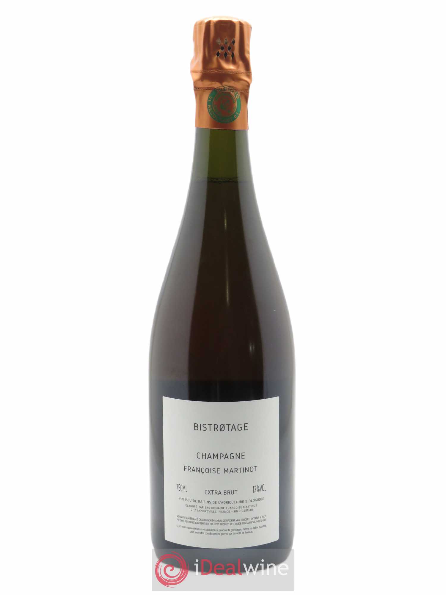 Bistrotage B.11 Françoise Martinot - Charles Dufour - Lot de 1 bouteille - 1