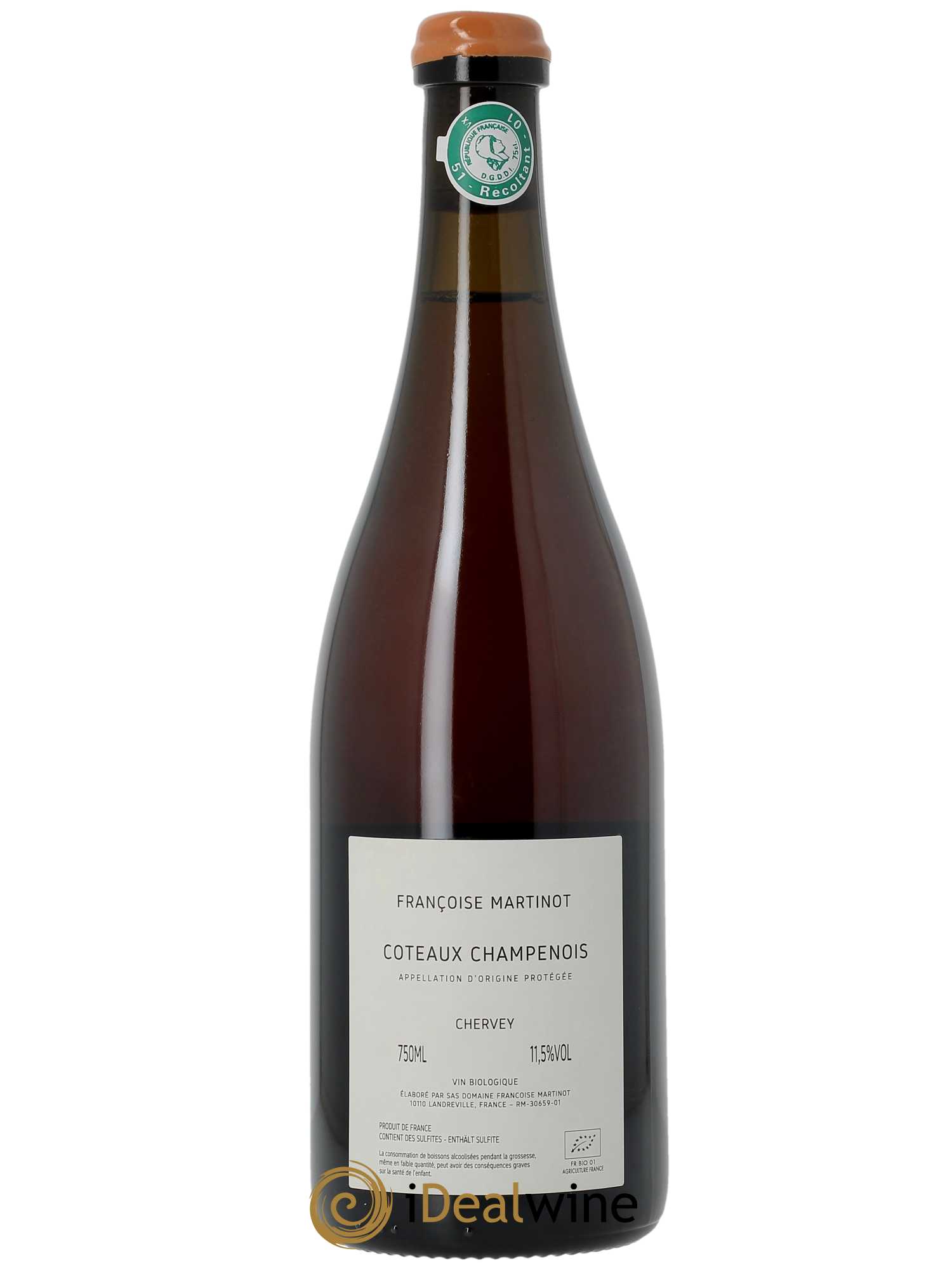 V.21 Françoise Martinot - Charles Dufour 2021 - Lotto di 1 bottiglia - 2