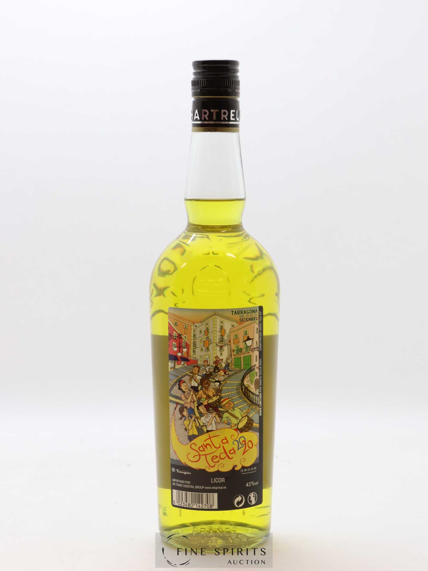 Chartreuse Of. Jaune Santa Tecla 2020 On Trade Cocktail Group Serie Limitada - Lot de 1 bouteille - 1