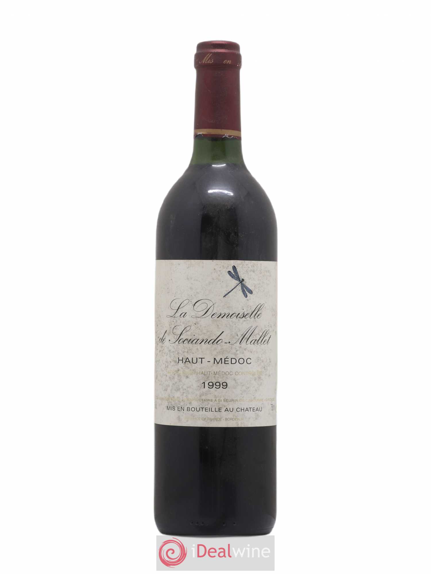 Demoiselle de Sociando Mallet Second Vin 1999 - Lot de 1 bouteille - 0
