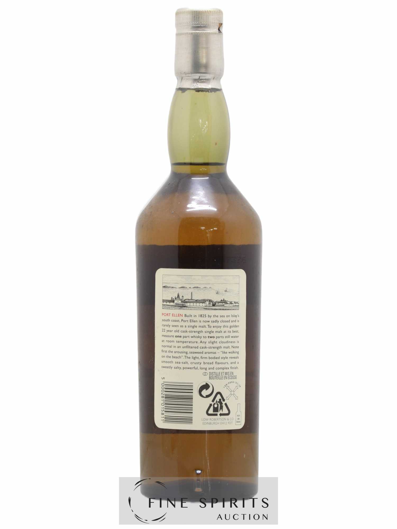 Port Ellen 22 years 1978 Of. Rare Malts Selection Natural Cask Strengh - bottled 2000 Limited Edition - Lot de 1 bouteille - 1