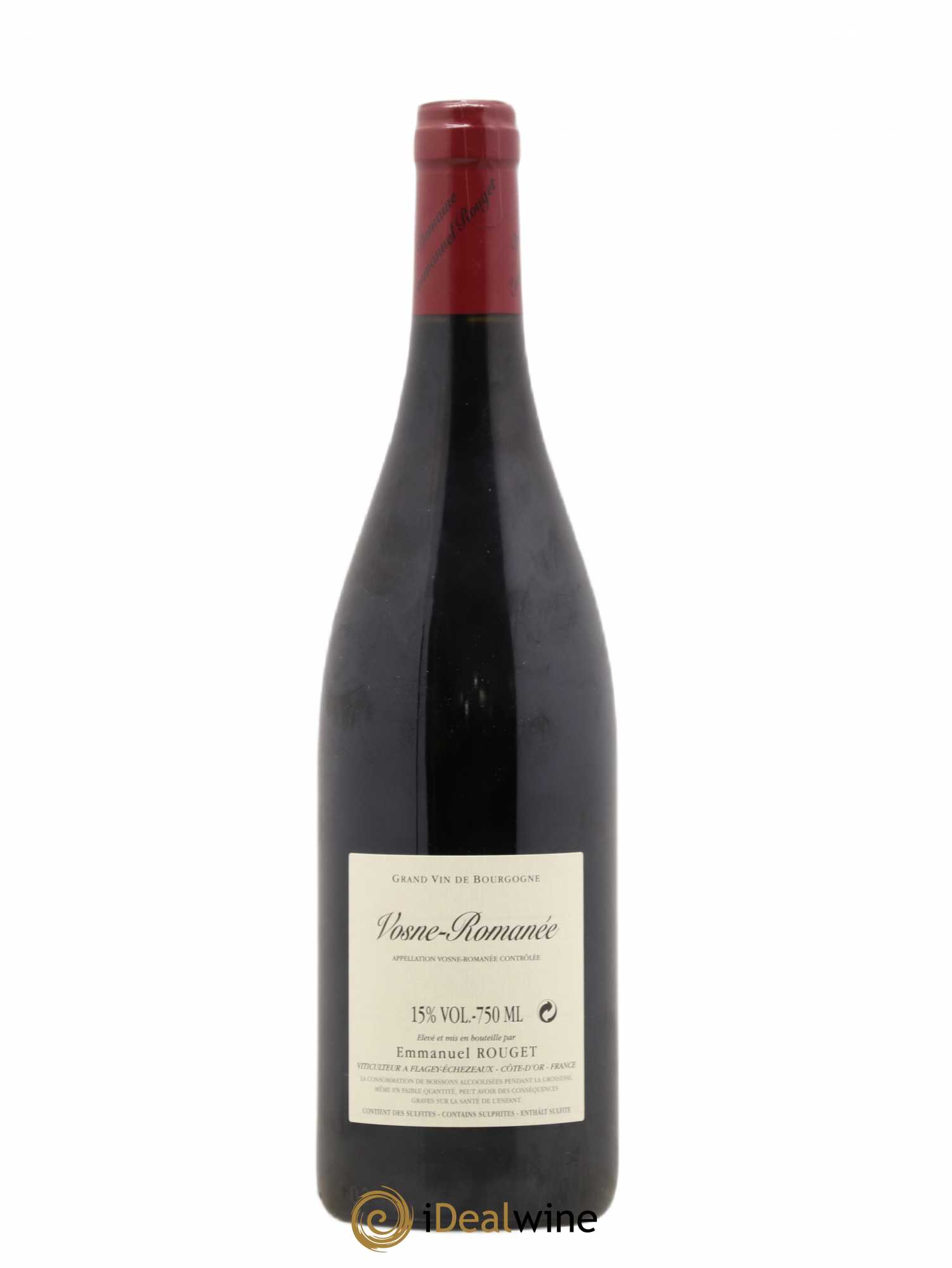 Vosne-Romanée Emmanuel Rouget 2019 - Lot de 1 bouteille - 1