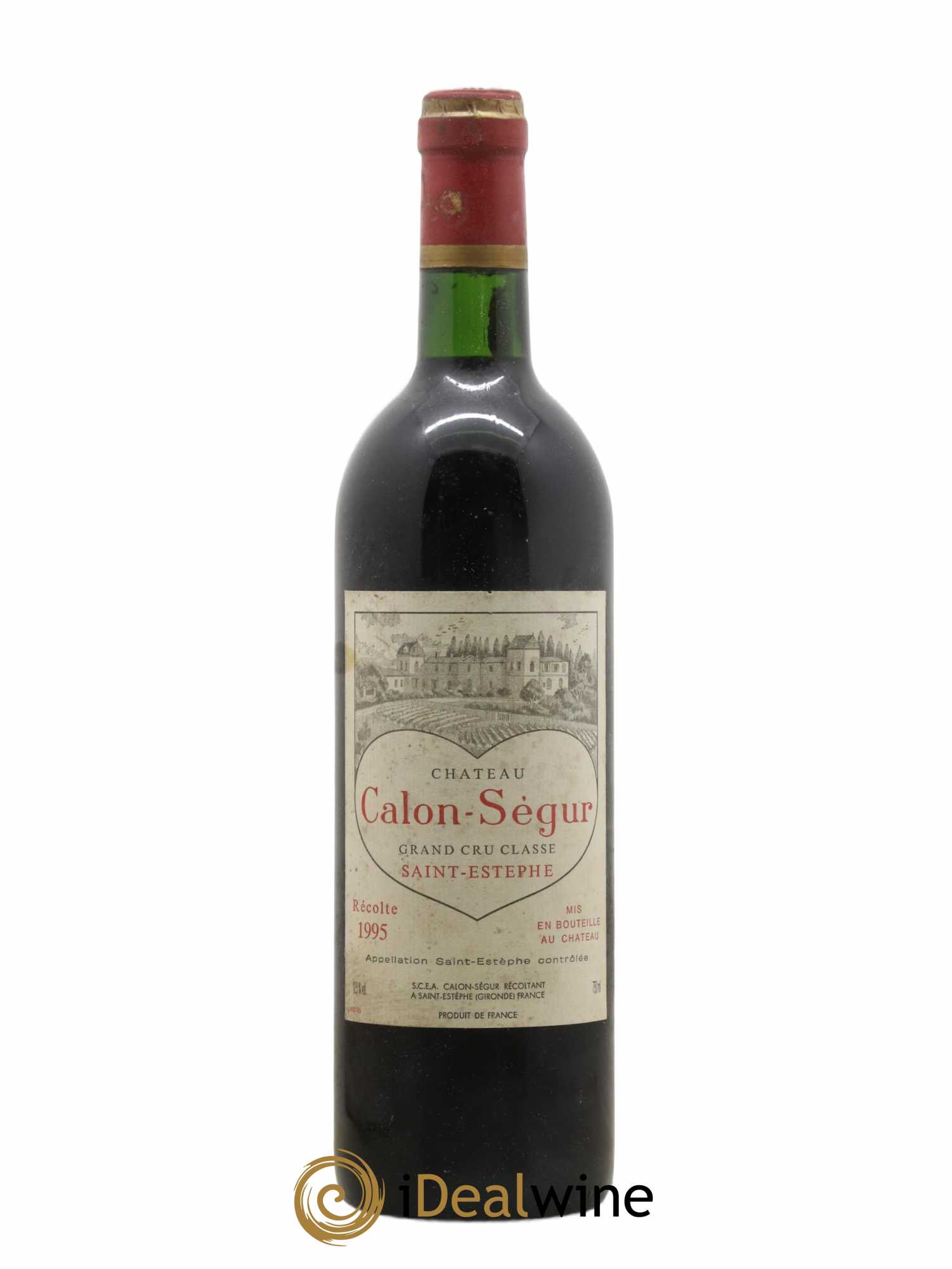Château Calon Ségur 3ème Grand Cru Classé 1995 - Lot de 1 bouteille - 0