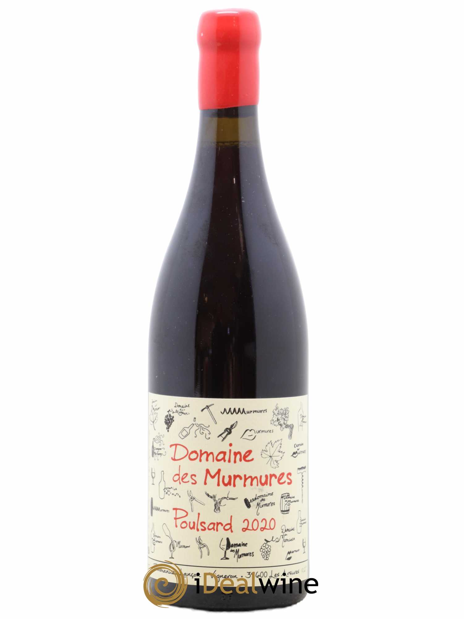 Vin de France Poulsard Murmures (Domaine des) - Emmanuel Lançon 2020 - Lot de 1 bouteille - 0
