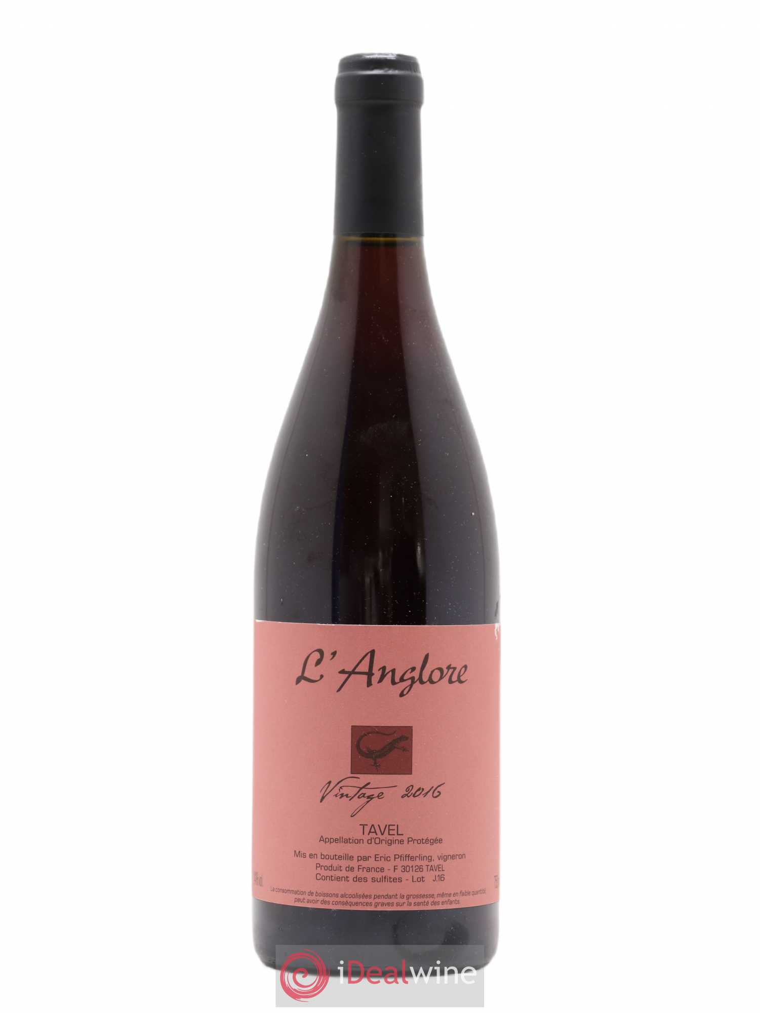 Tavel Vintage L'Anglore 2016 - Lot de 1 bouteille - 0