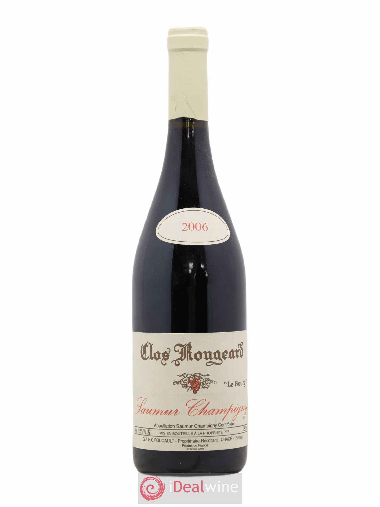Saumur-Champigny Le Bourg Clos Rougeard 2006 - Lot de 1 bouteille - 0