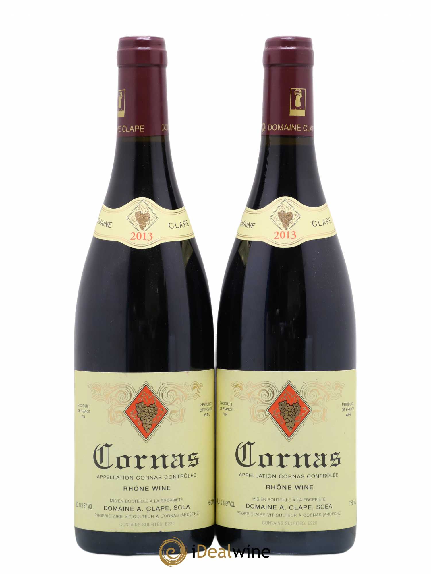 Cornas Auguste Clape 2013 - Lot de 2 bouteilles - 0