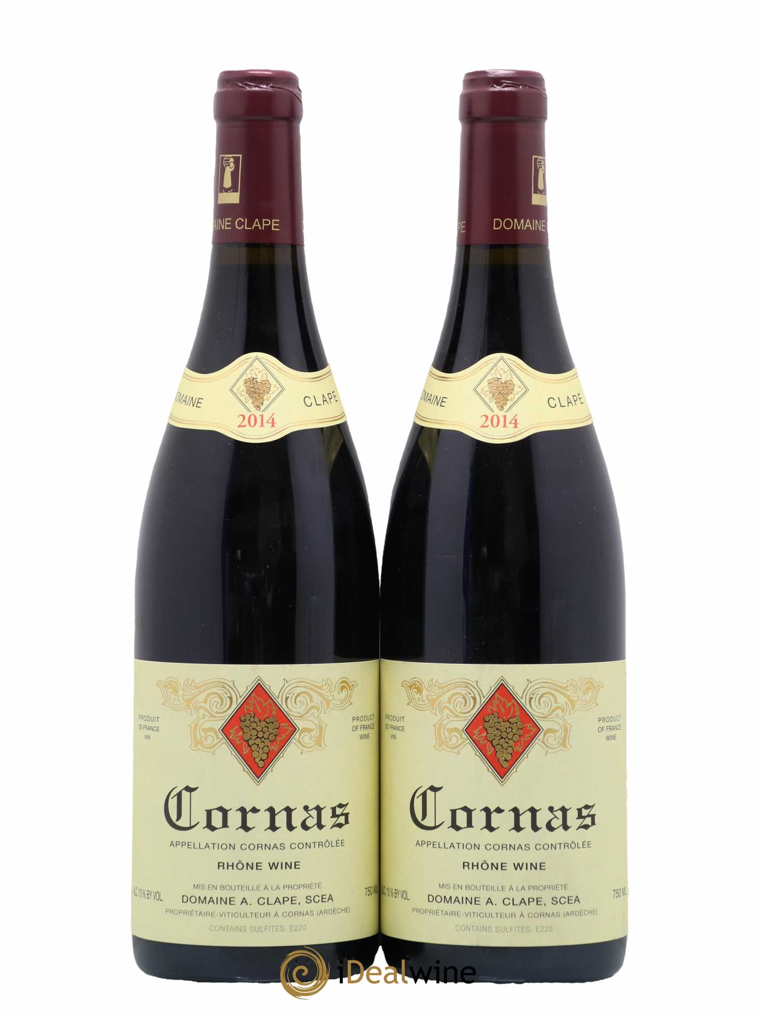 Cornas Auguste Clape 2014 - Lot de 2 bouteilles - 0