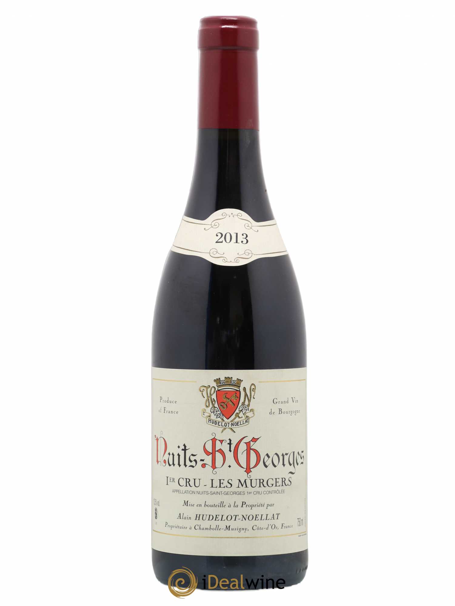 Nuits-Saint-Georges 1er Cru Les Murgers Hudelot-Noëllat 2013 - Lot de 1 bouteille - 0