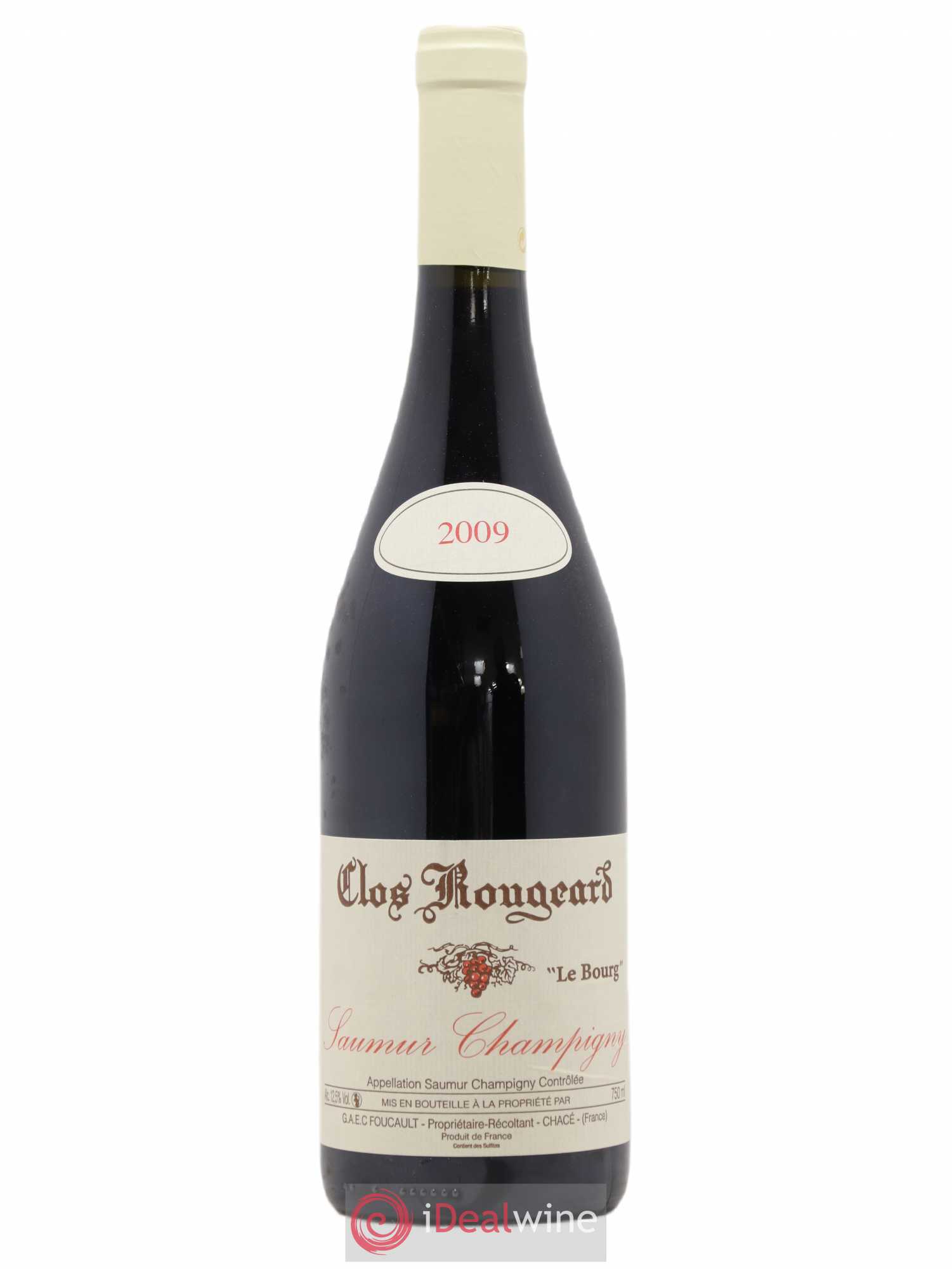 Saumur-Champigny Le Bourg Clos Rougeard 2009 - Lot de 1 bouteille - 0