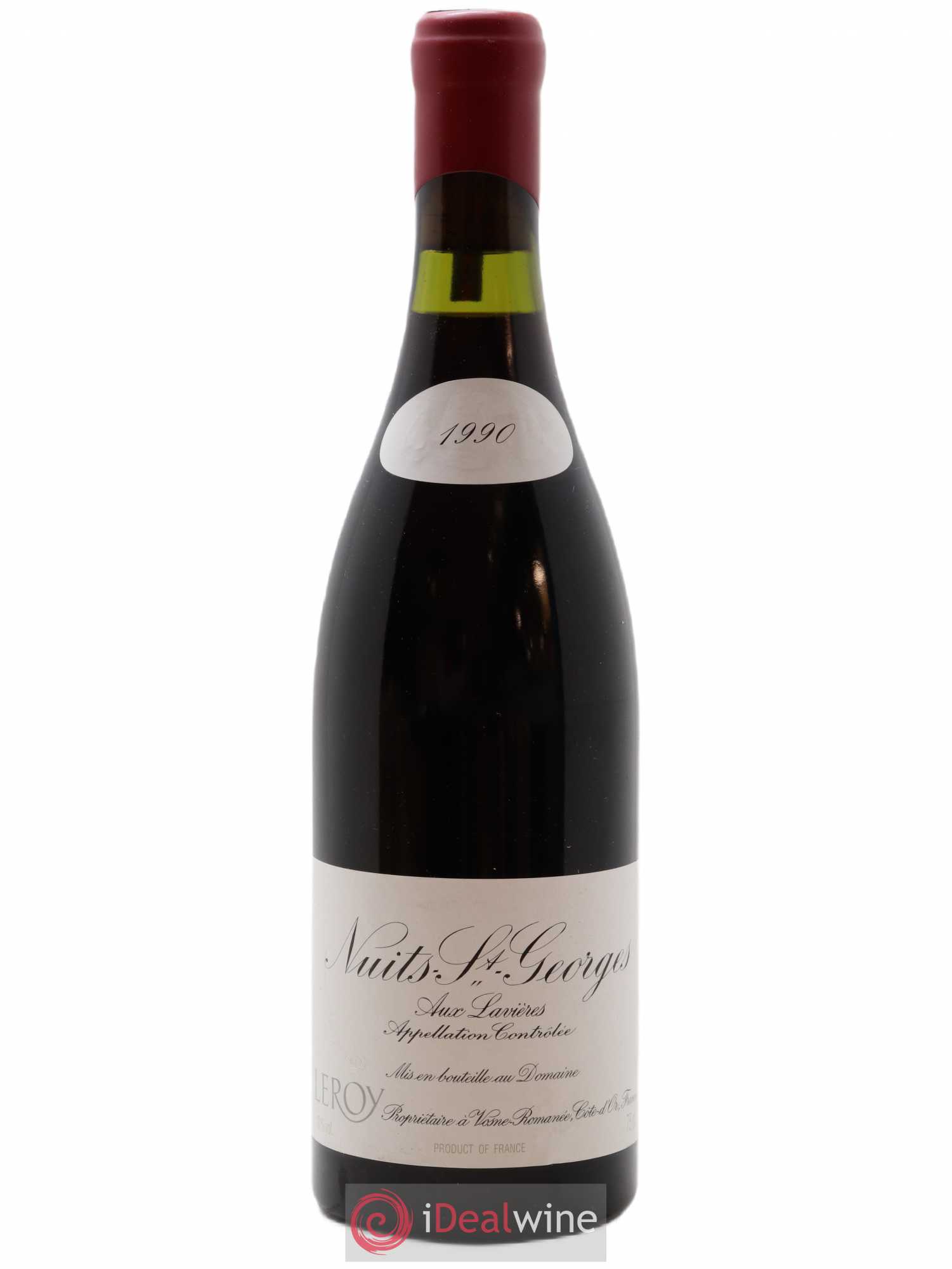 Nuits-Saint-Georges Aux Lavières Leroy (Domaine) 1990 - Lot de 1 bouteille - 0