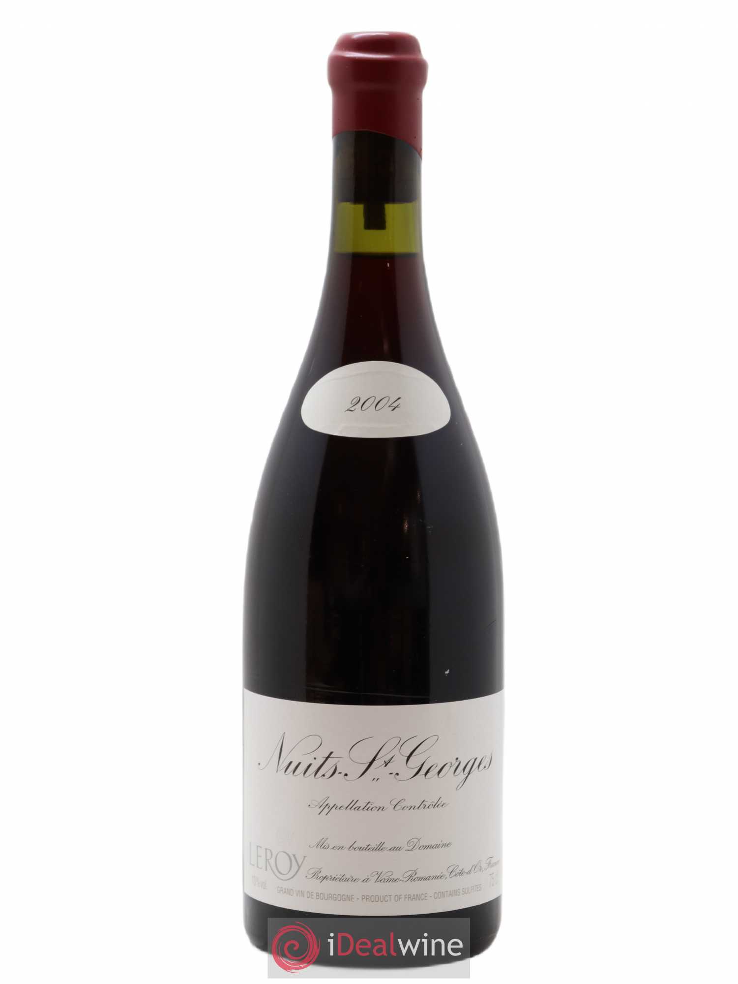 Nuits-Saint-Georges Leroy (Domaine) 2004 - Lot de 1 bouteille - 0