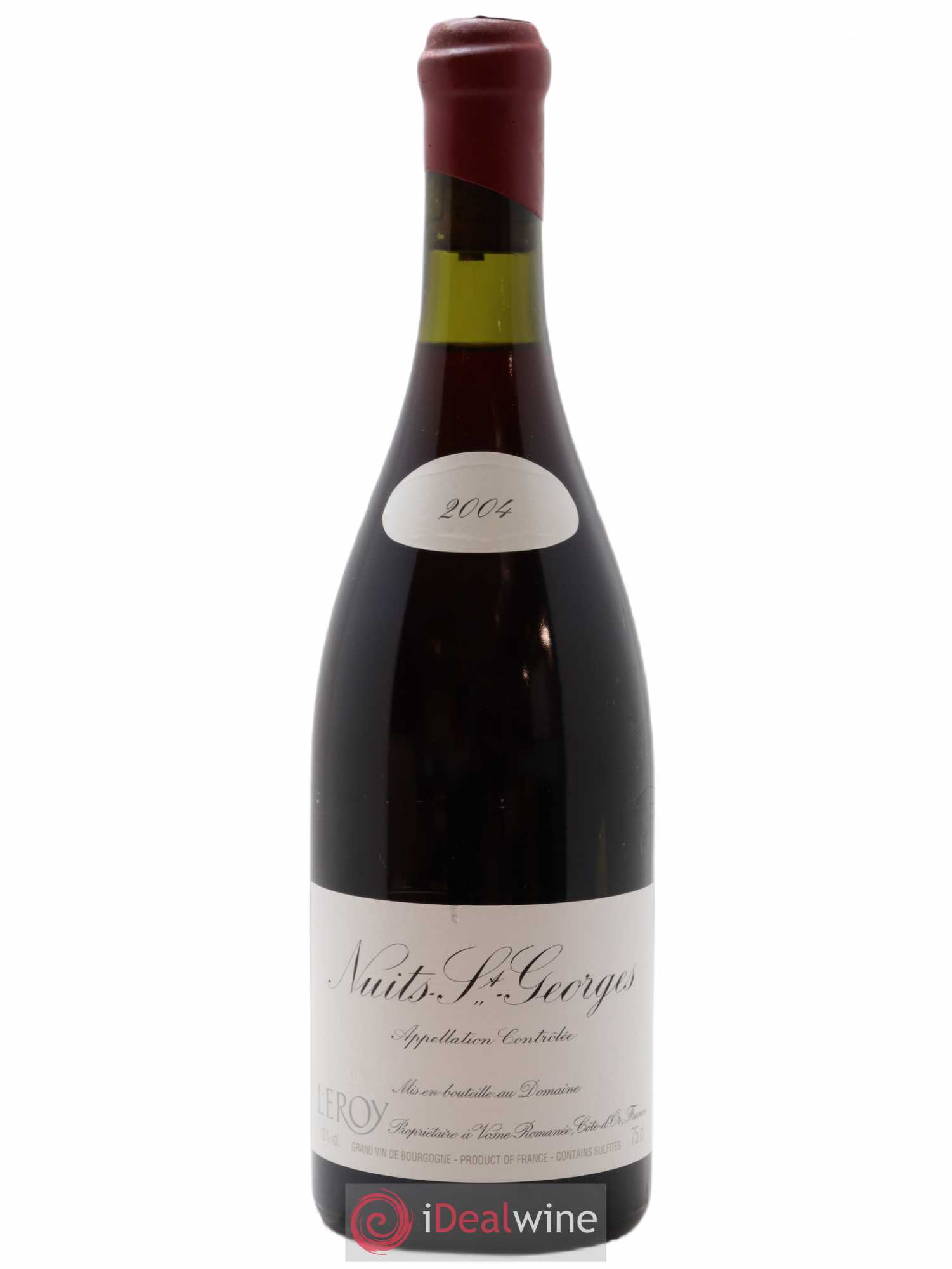 Nuits-Saint-Georges Leroy (Domaine) 2004 - Lot de 1 bouteille - 0