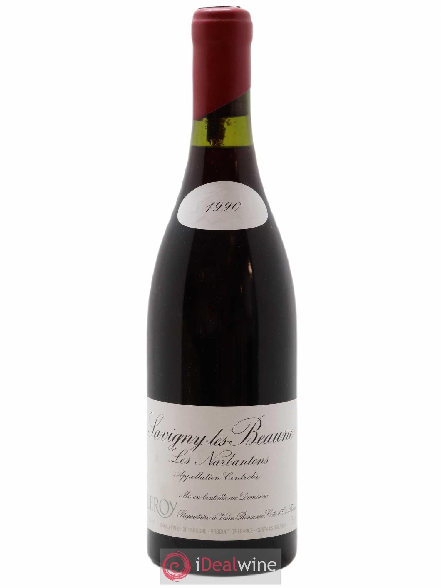 Savigny-lès-Beaune 1er Cru Les Narbantons Leroy (Domaine) 1990 - Lot de 1 bouteille - 0