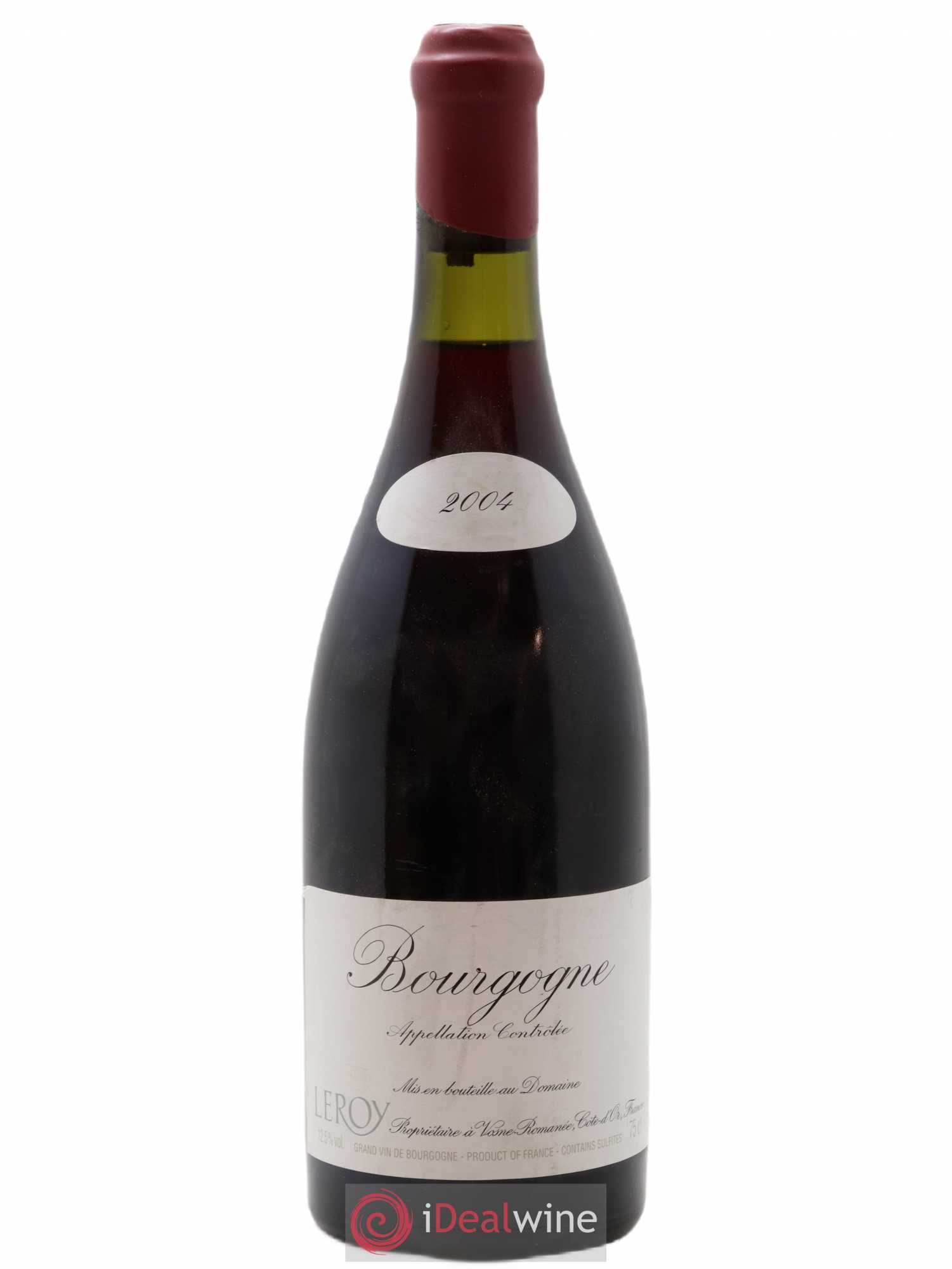 Bourgogne Leroy (Domaine) 2004 - Lot de 1 bouteille - 0