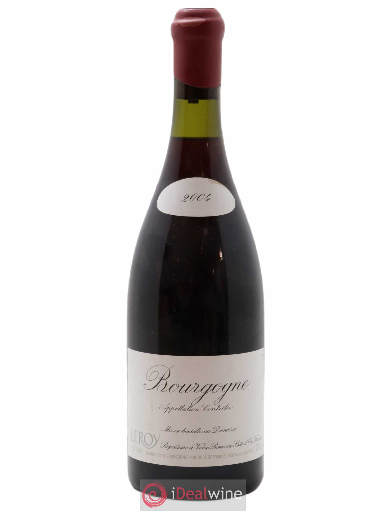 Bourgogne Leroy (Domaine) 2004 - Lot de 1 bouteille - 0