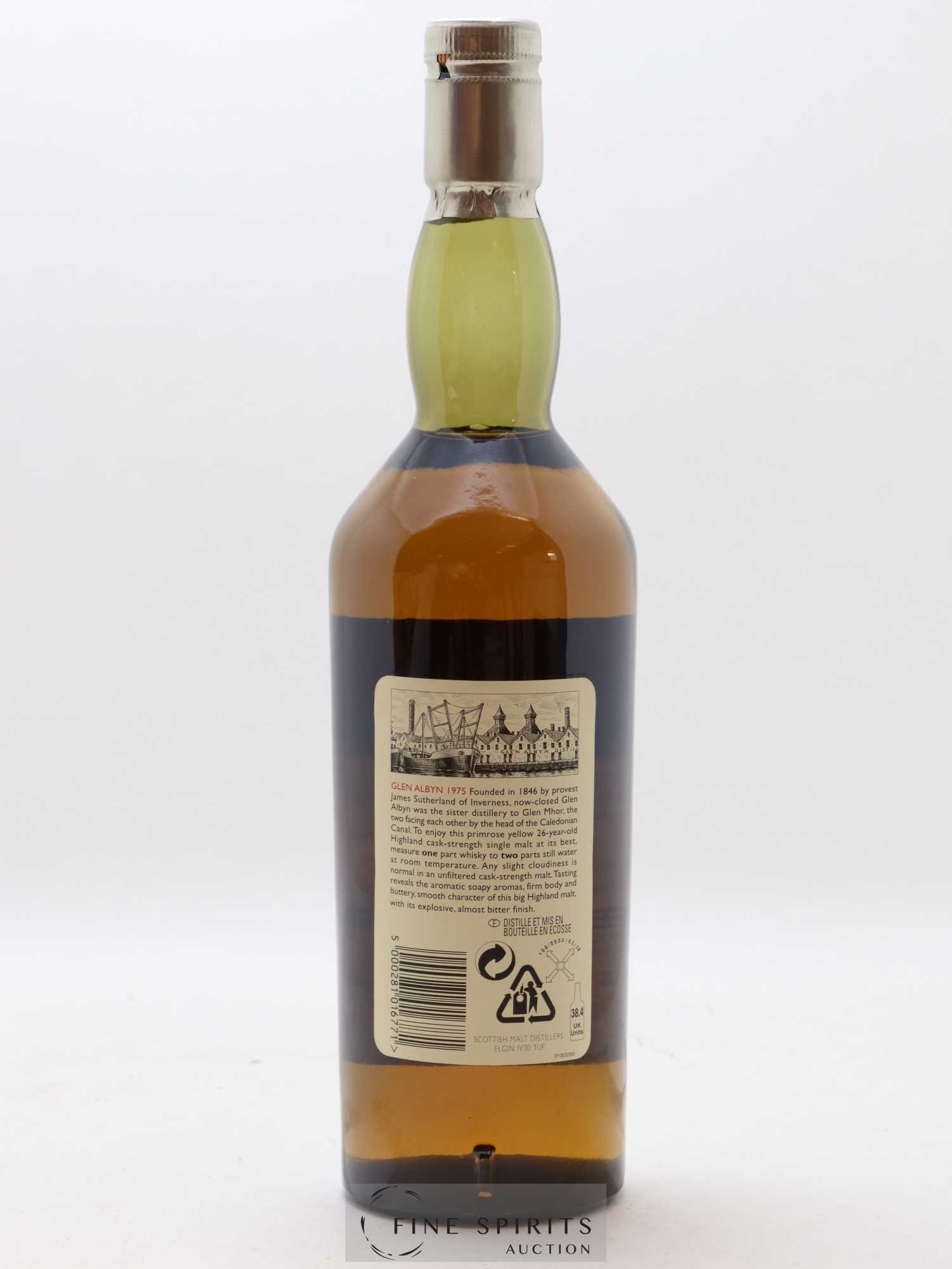 Glen Albyn 26 years 1975 Of. Rare Malts Selection Natural Cask Strengh - bottled 2002 Limited Edition - Lot de 1 bouteille - 2