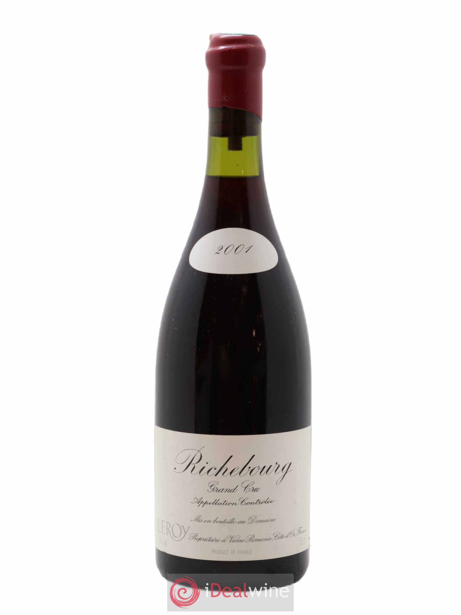 Richebourg Grand Cru Leroy (Domaine) 2001 - Posten von 1 Flasche - 0