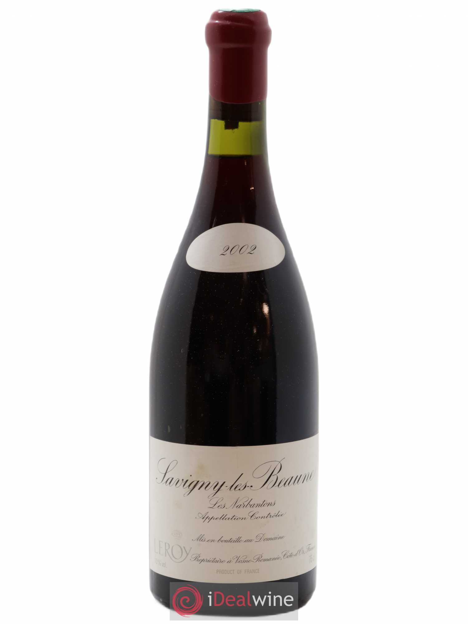 Savigny-lès-Beaune 1er Cru Les Narbantons Leroy (Domaine) 2002 - Lot de 1 bouteille - 0