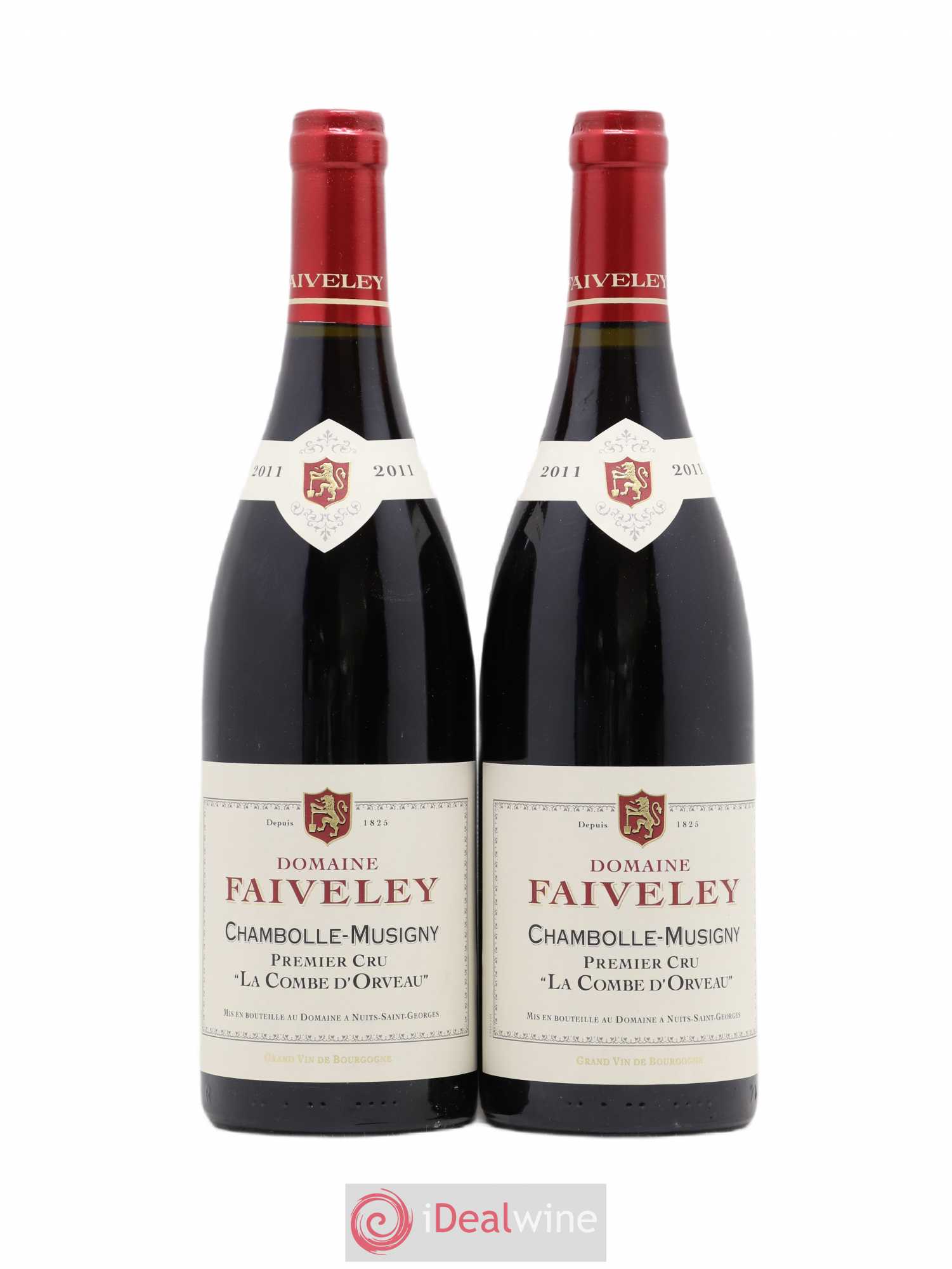 Chambolle-Musigny 1er Cru Combe d'Orveau Faiveley 2011 - Lot de 2 bouteilles - 0