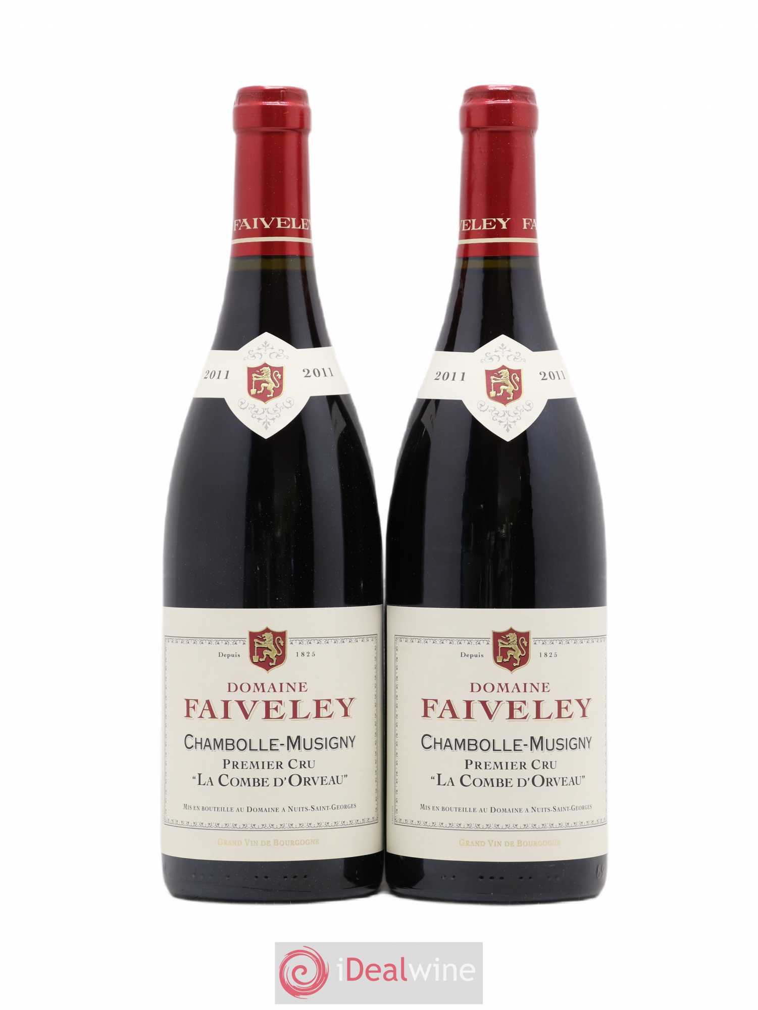 Chambolle-Musigny 1er Cru Combe d'Orveau Faiveley 2011 - Lot de 2 bouteilles - 0