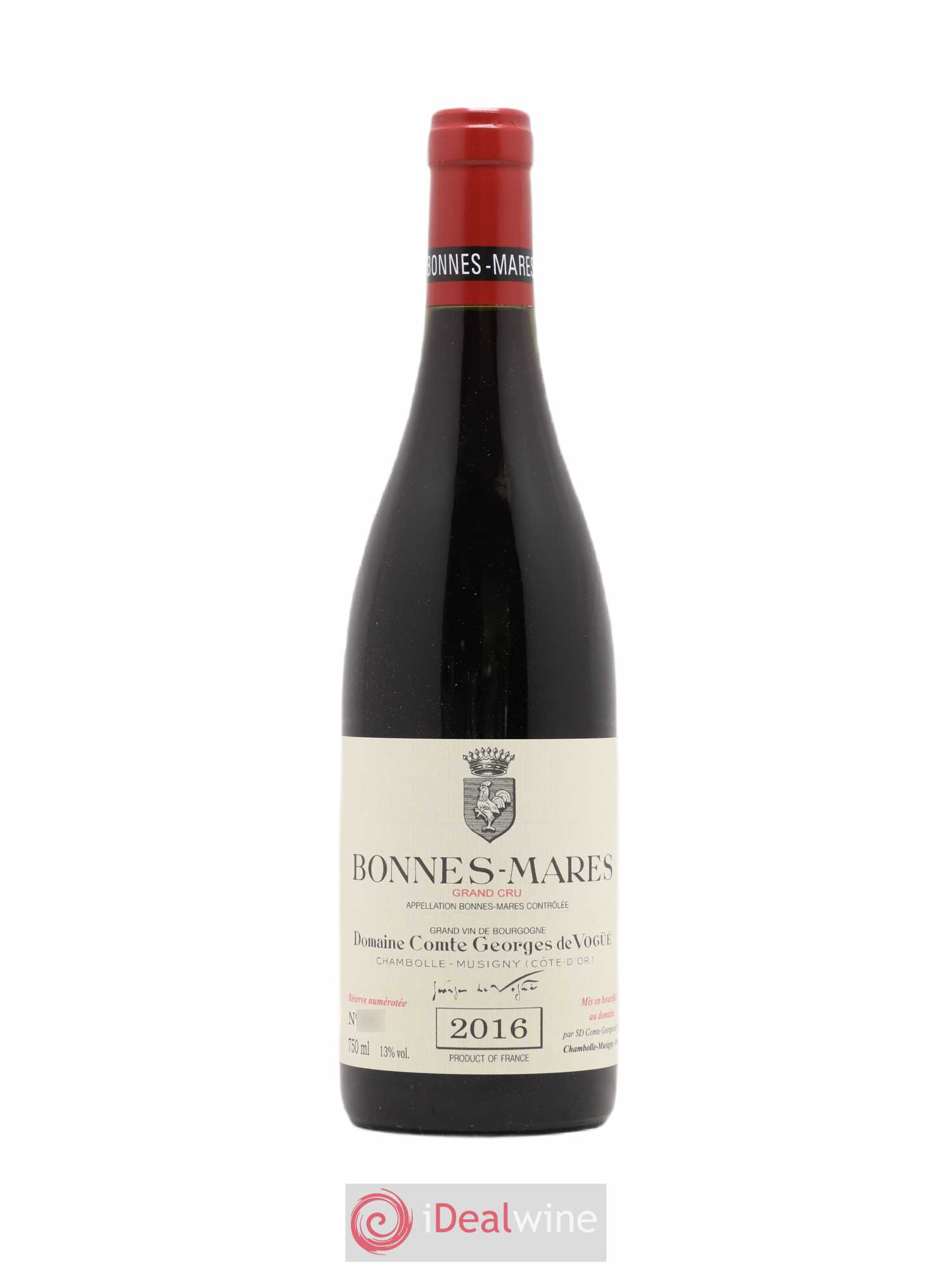 Bonnes-Mares Grand Cru Comte Georges de Vogüé 2016 - Lot de 1 bouteille - 0