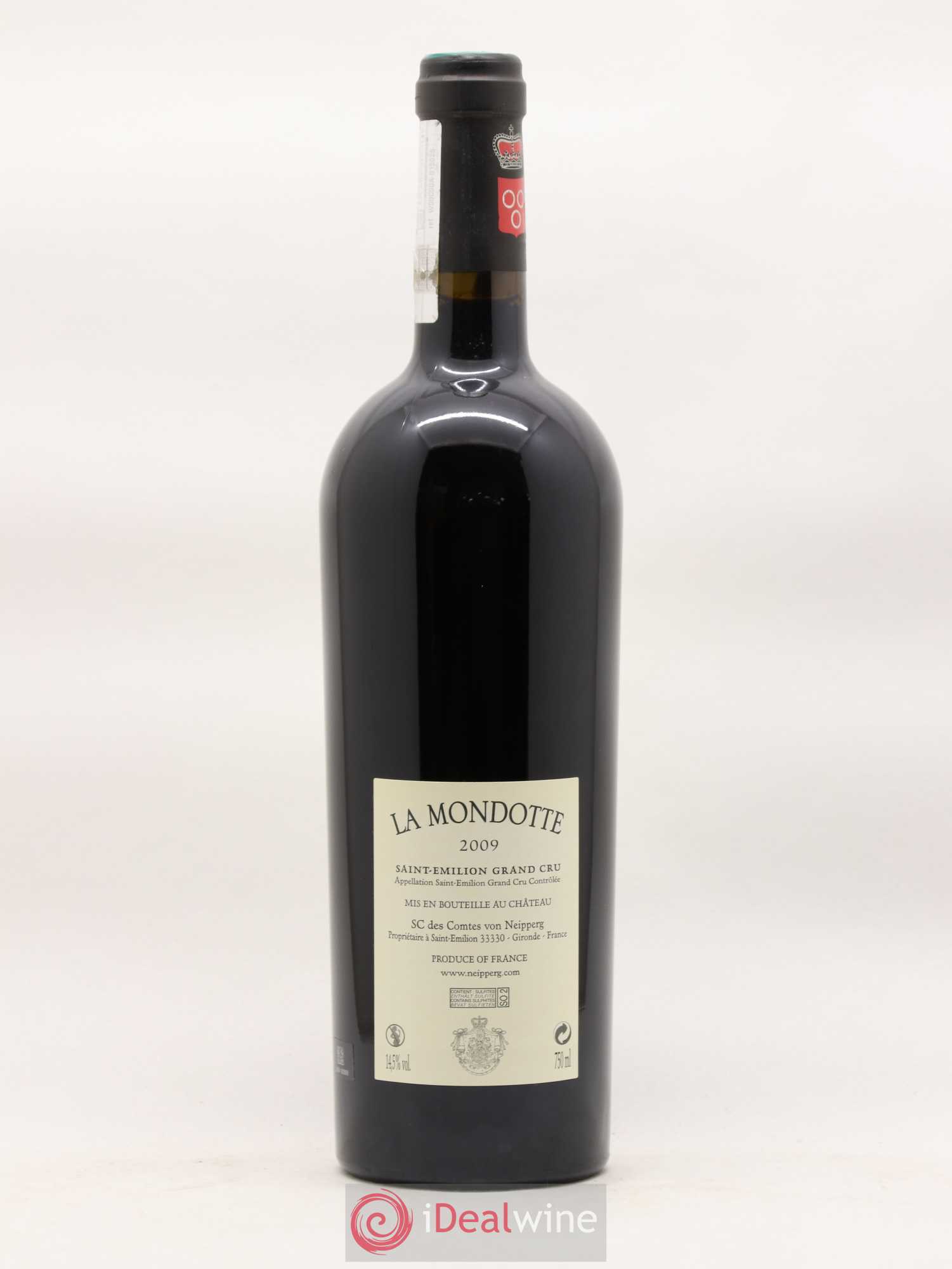 La Mondotte 1er Grand Cru Classé B depuis 2012 2009 - Lot de 1 bouteille - 1