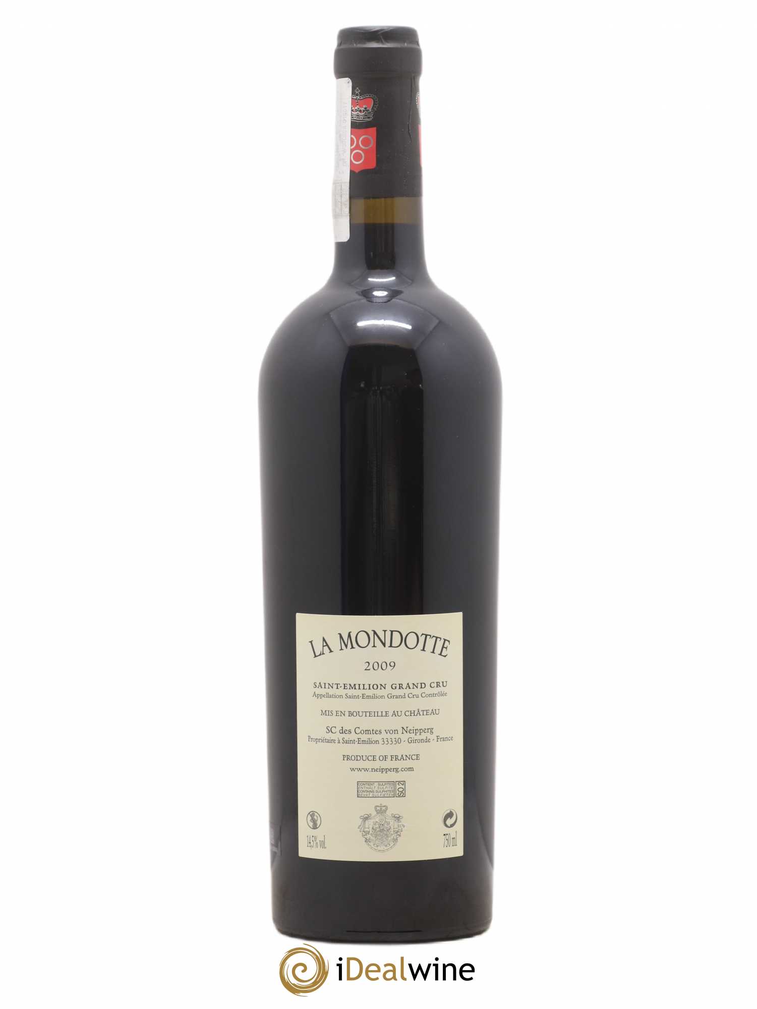 La Mondotte 1er Grand Cru Classé B depuis 2012 2009 - Lot de 1 bouteille - 1