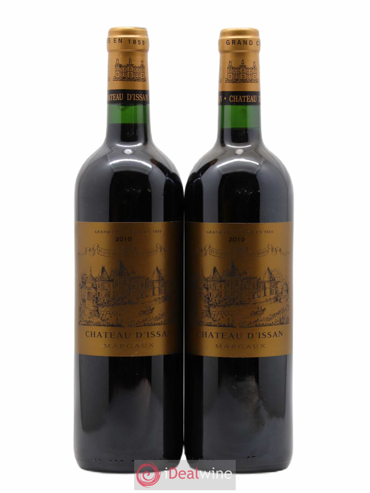 Château d'Issan 3ème Grand Cru Classé 2010 - Lot de 2 bouteilles - 0