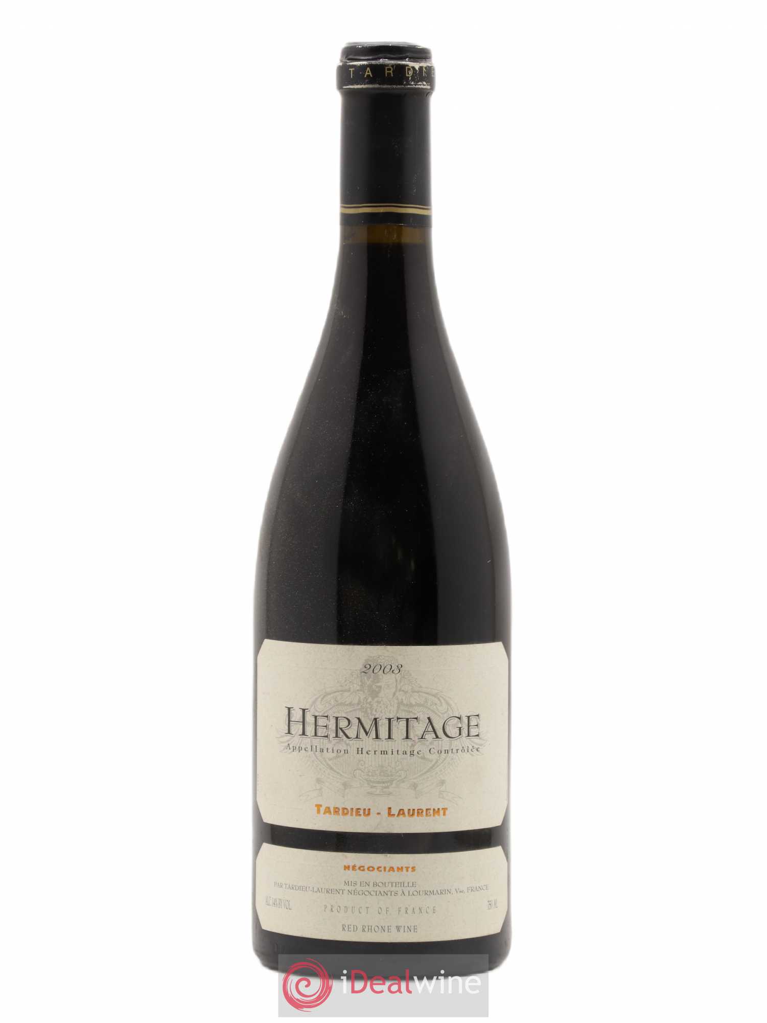 Hermitage Maison Tardieu-Laurent 2003 - Lot de 1 bouteille - 0