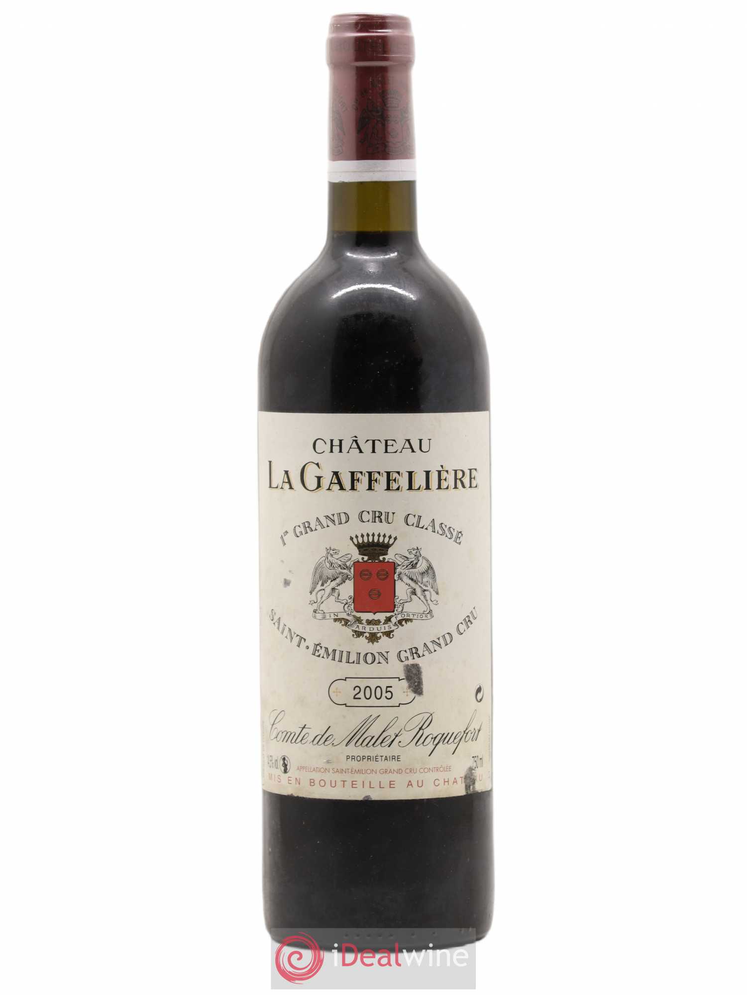 Château la Gaffelière 1er Grand Cru Classé B 2005 - Lot de 1 bouteille - 0