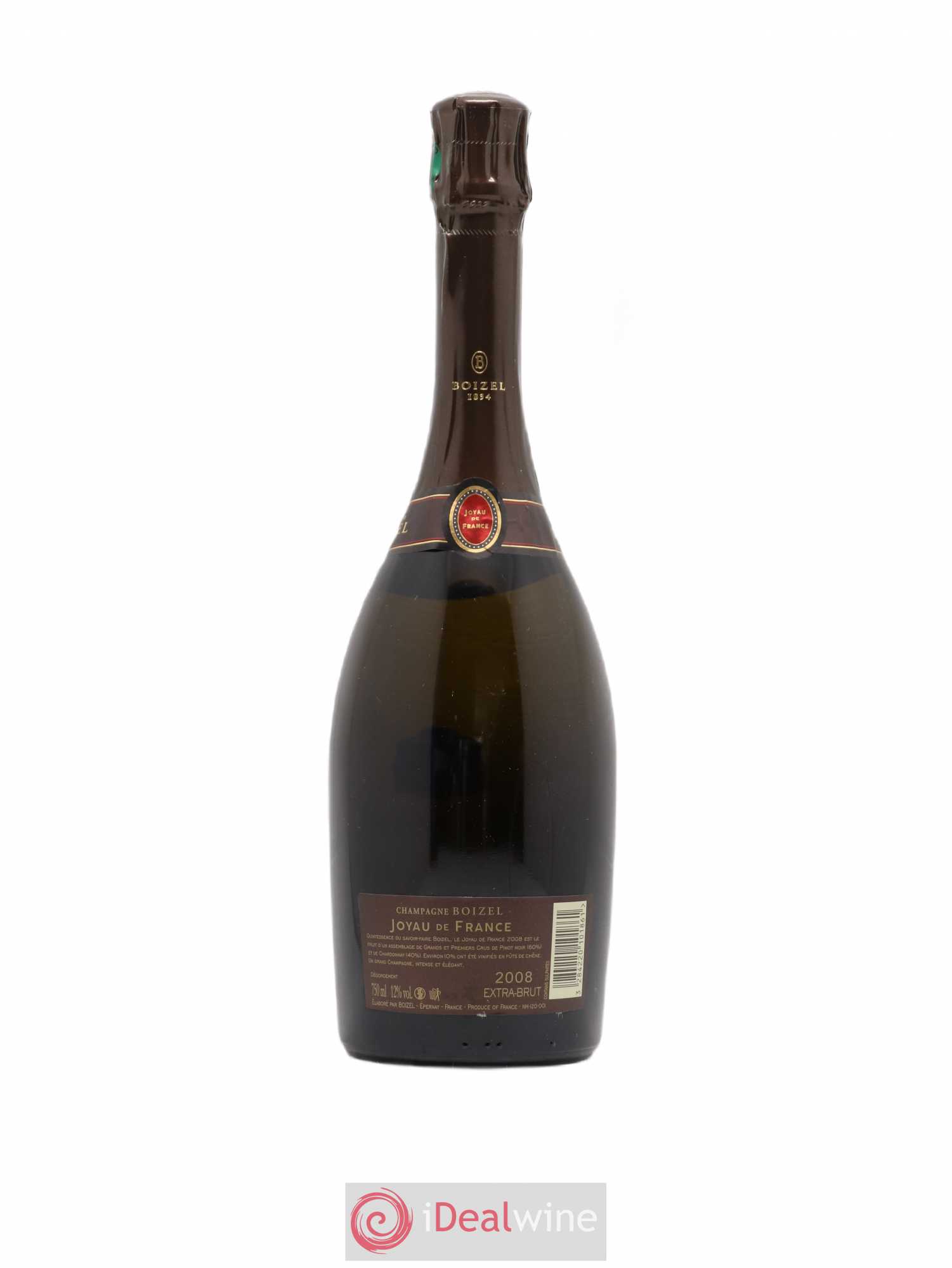 Champagne Boizel Joyau de France 2008 - Lotto di 1 bottiglia - 1