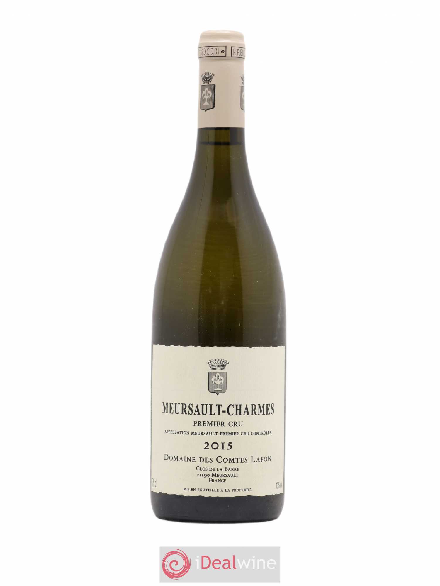 Meursault 1er Cru Charmes Comtes Lafon (Domaine des) 2015 - Lot de 1 bouteille - 0