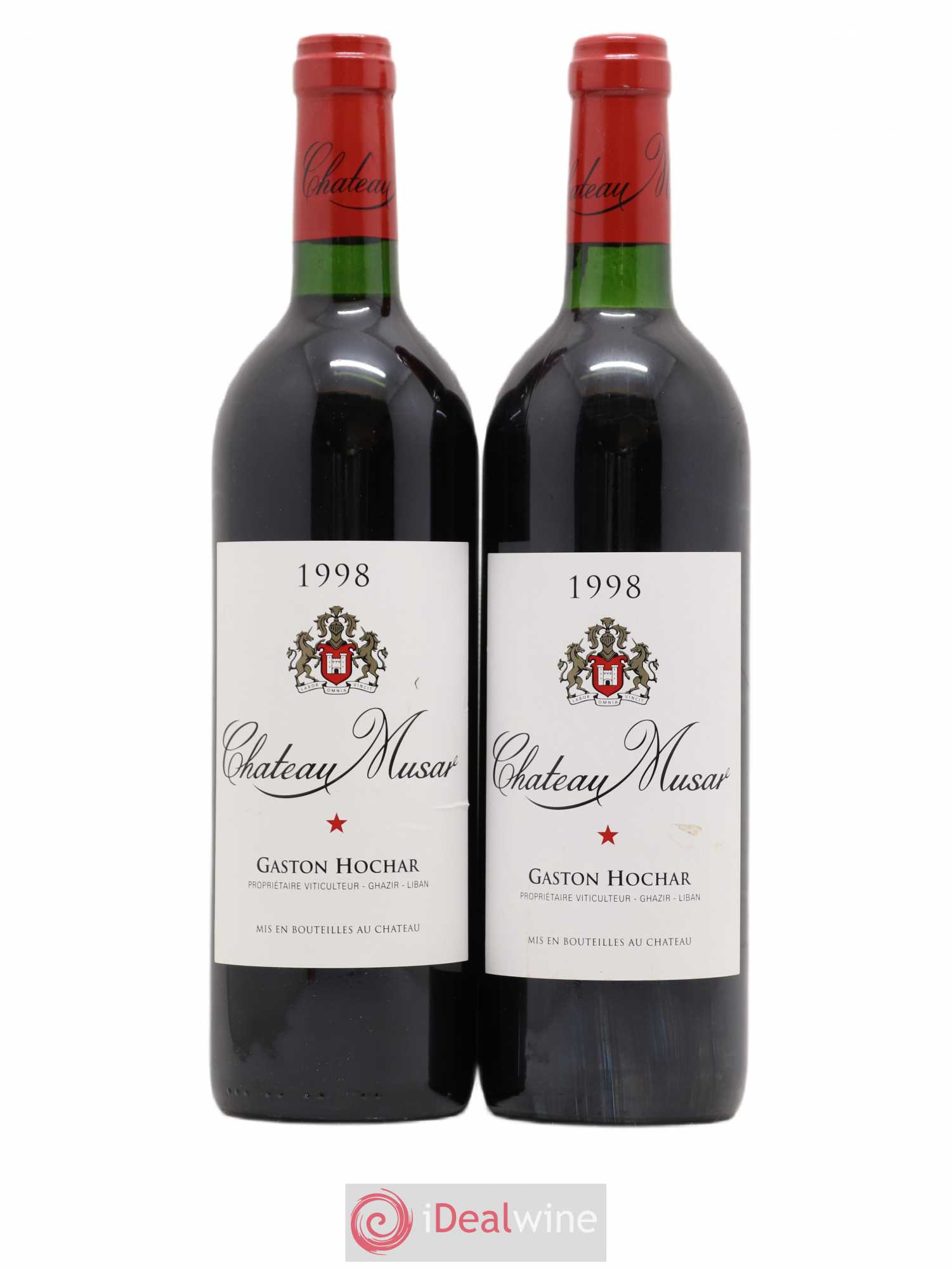 Château Musar Serge Hochar 1998 - Lot de 2 bouteilles - 0