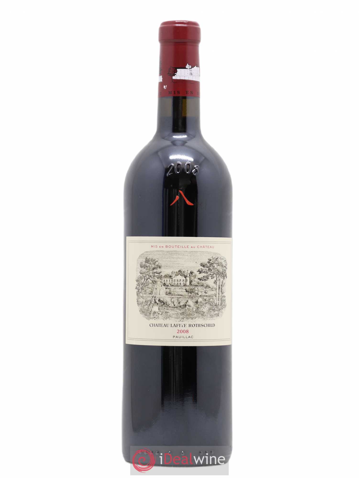 Château Lafite Rothschild 1er Grand Cru Classé 2008 - Lot de 1 bouteille - 0