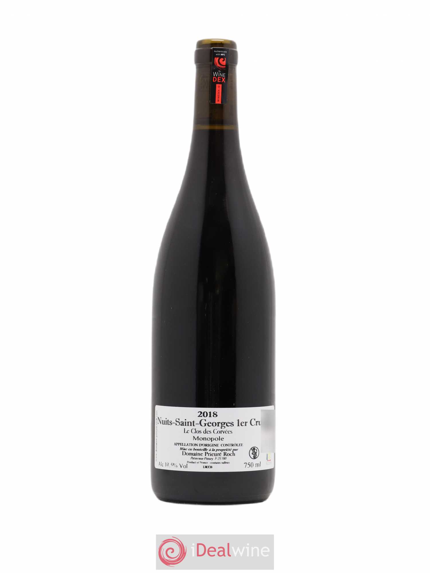 Nuits-Saint-Georges 1er Cru Le Clos des Corvées Prieuré Roch 2018 - Lot de 1 bouteille - 1