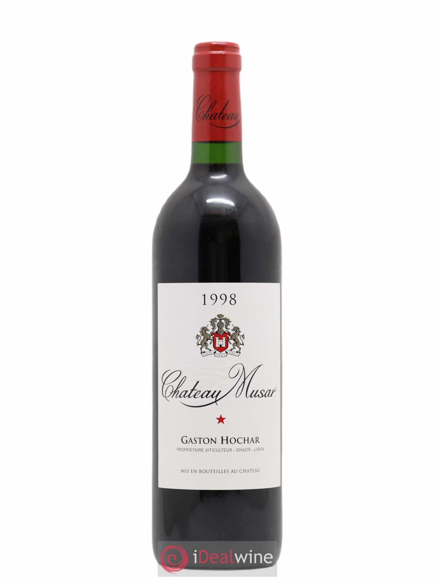 Château Musar Serge Hochar 1998 - Lot de 1 bouteille - 0